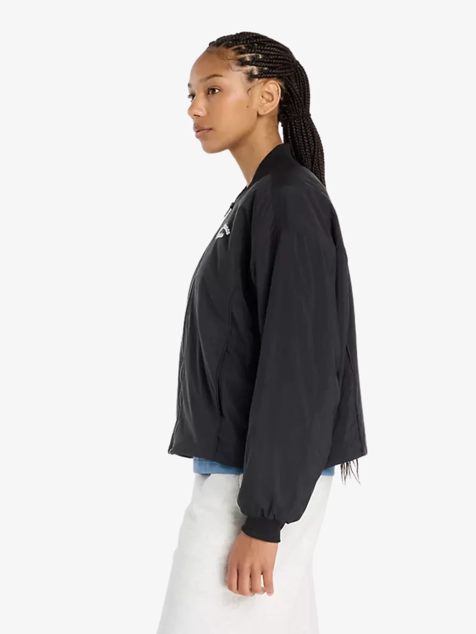 Linear Heritage Woven Bomber Jacket - Image 2