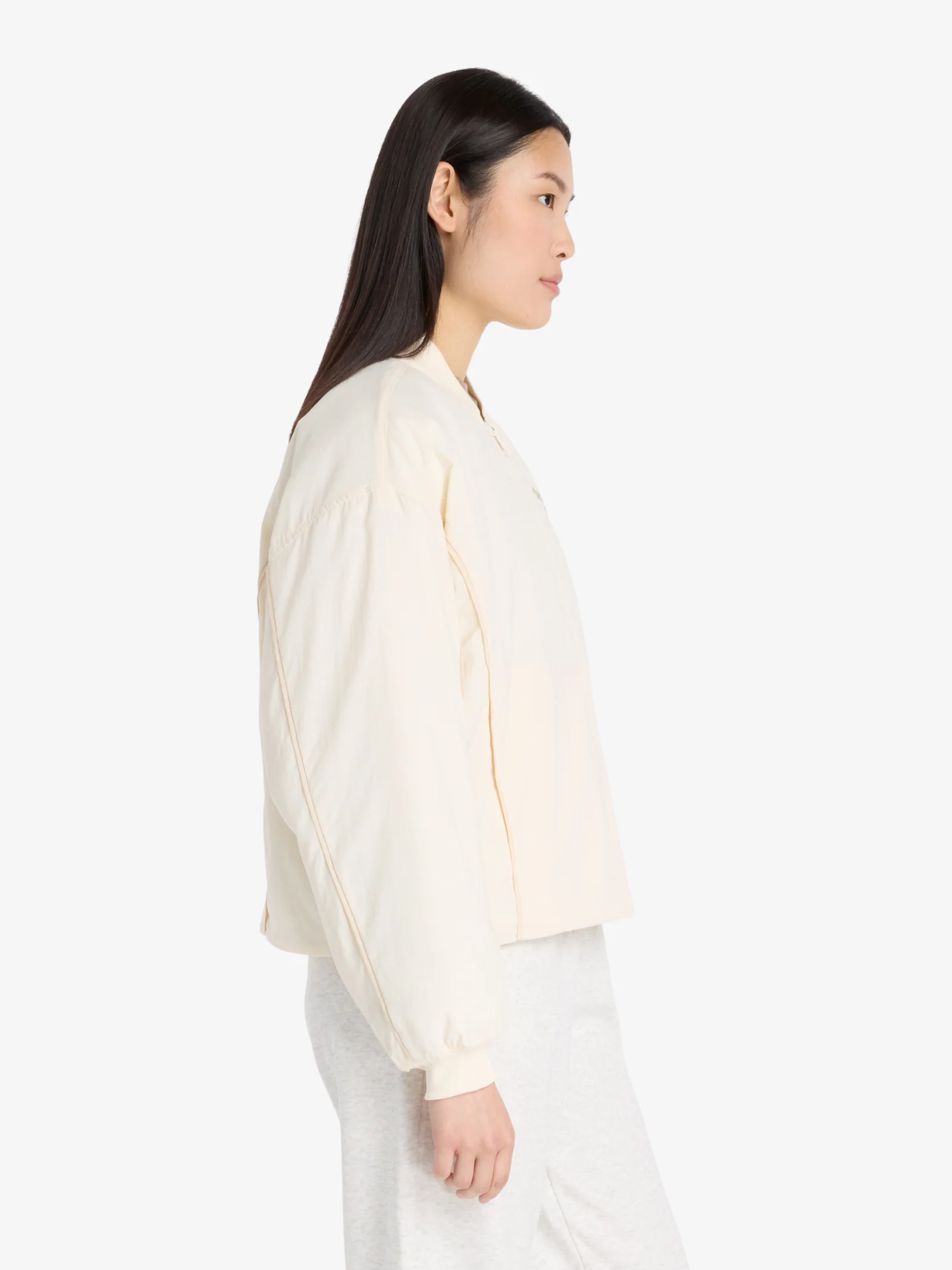 Linear Heritage Woven Bomber Jacket - Image 2