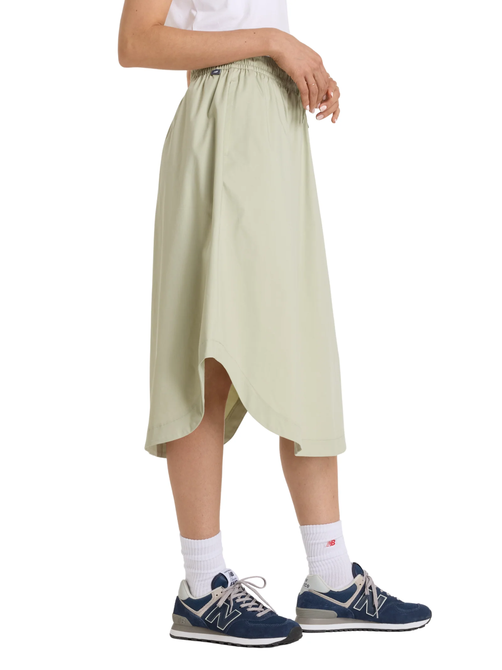 Twill Midi Skirt - Image 2