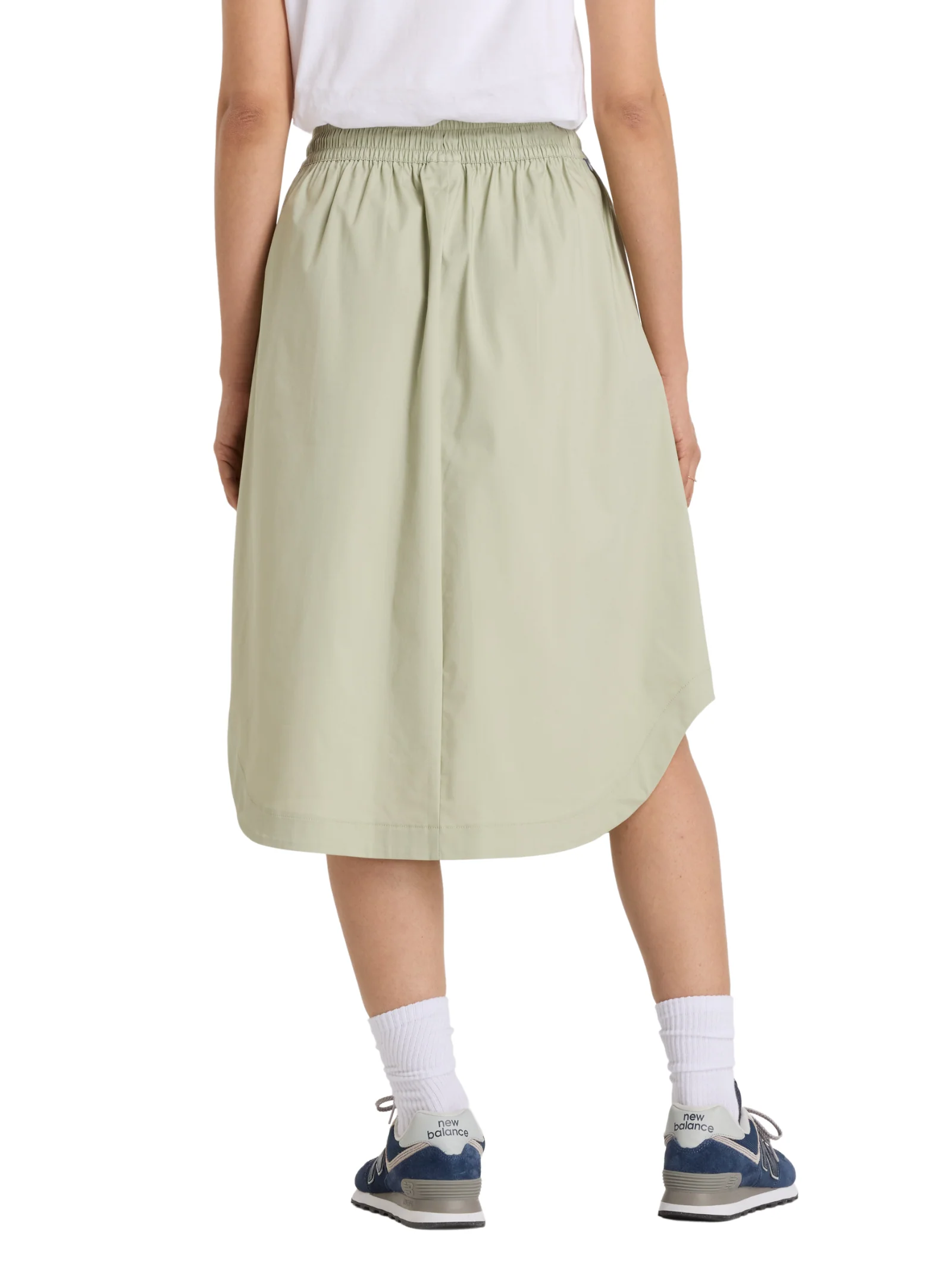 Twill Midi Skirt - Image 3