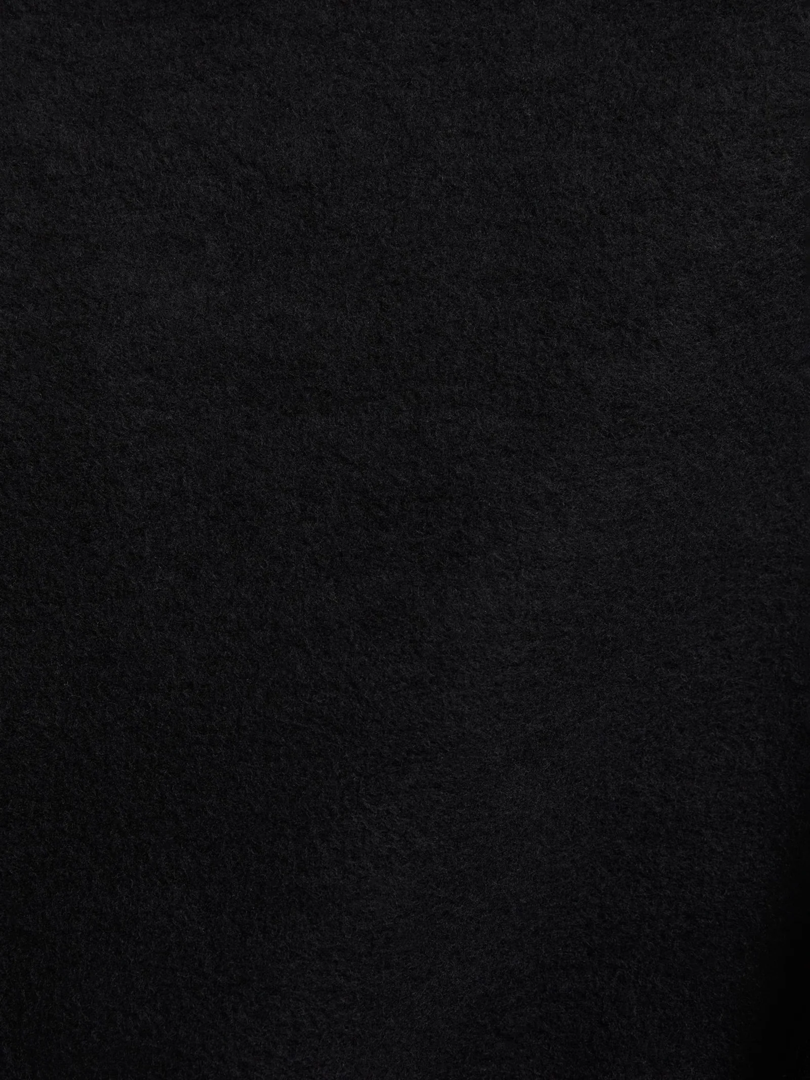 Fleece Cropped V-Neck Top - Image 4