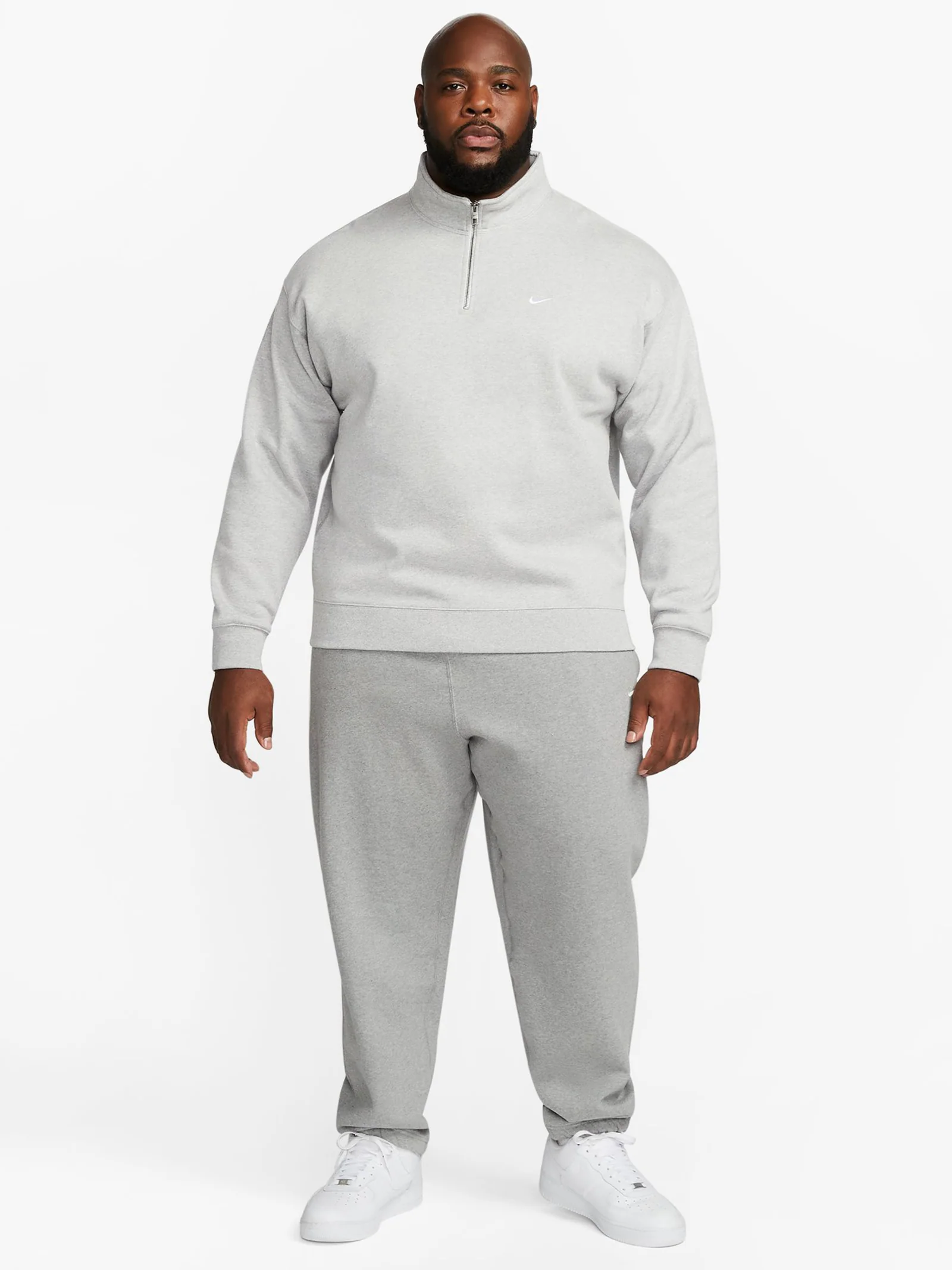 Nike Solo Swoosh Men's 1/4-Zip Top - Image 3