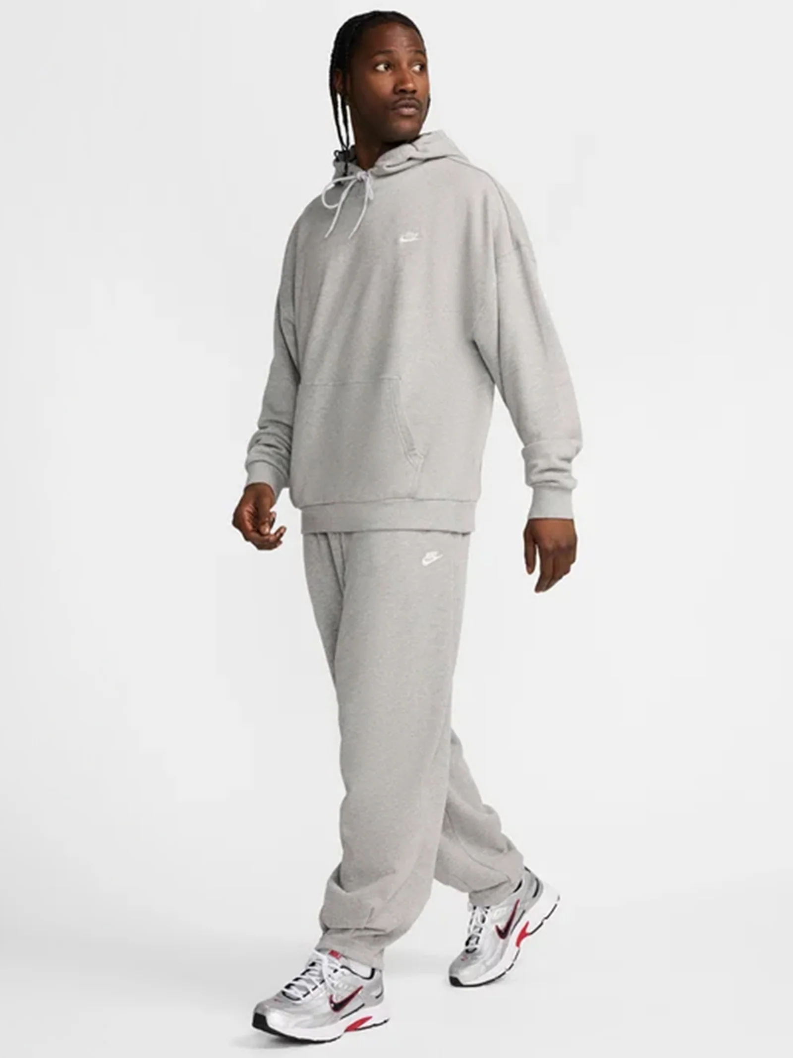 Oversized French Terry Hoodie - Image 3