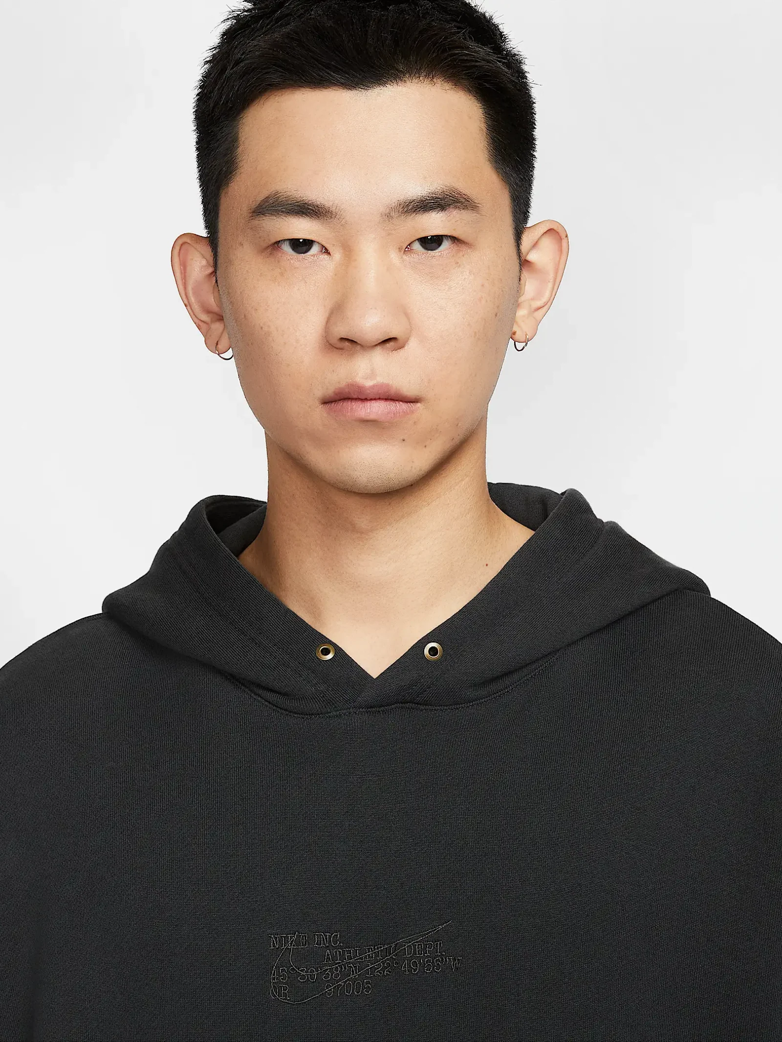 Oversized French Terry Pullover Hoodie - Image 4
