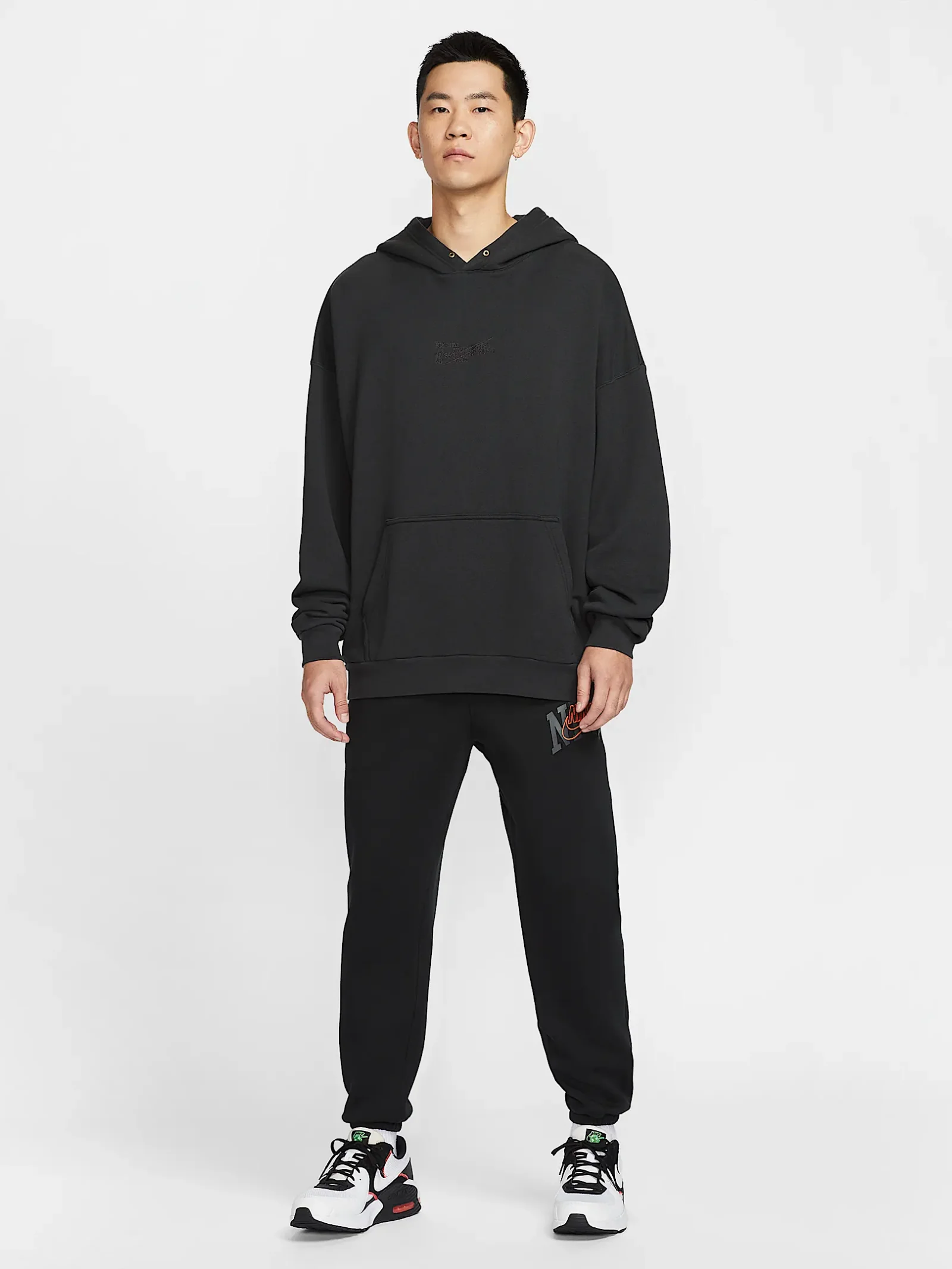Oversized French Terry Pullover Hoodie - Image 5