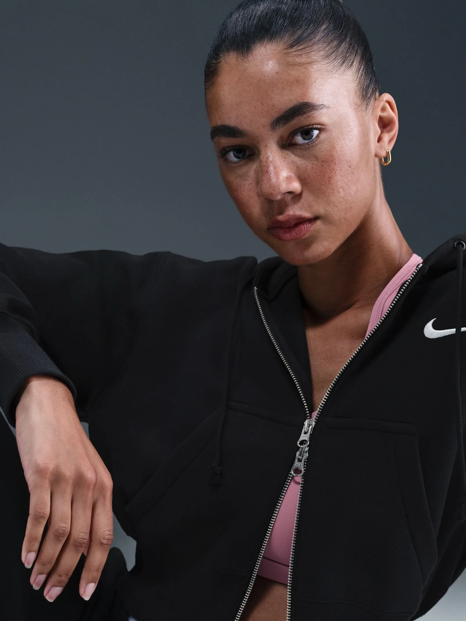NSW Phoenix Fleece Cropped Hoodie - Image 2