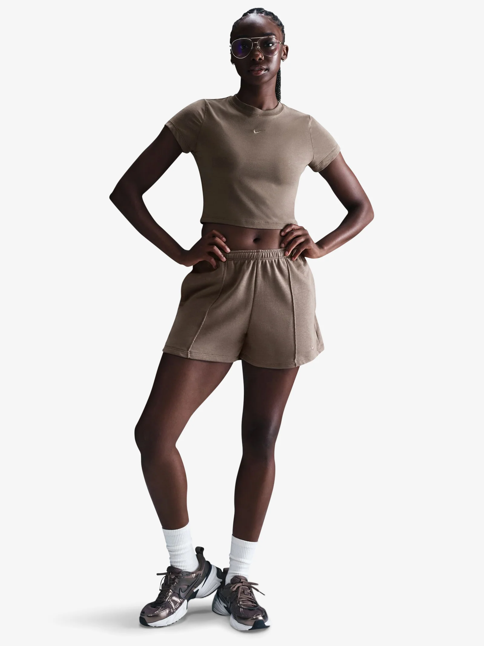 Nike Sportswear Chill Knit Women's Cropped T-Shirt - Image 3