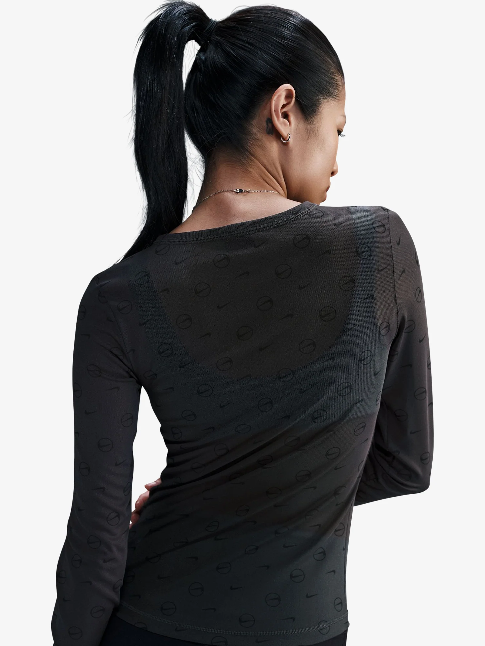 Sportswear Women's Long-Sleeve Sheer Top - Image 2