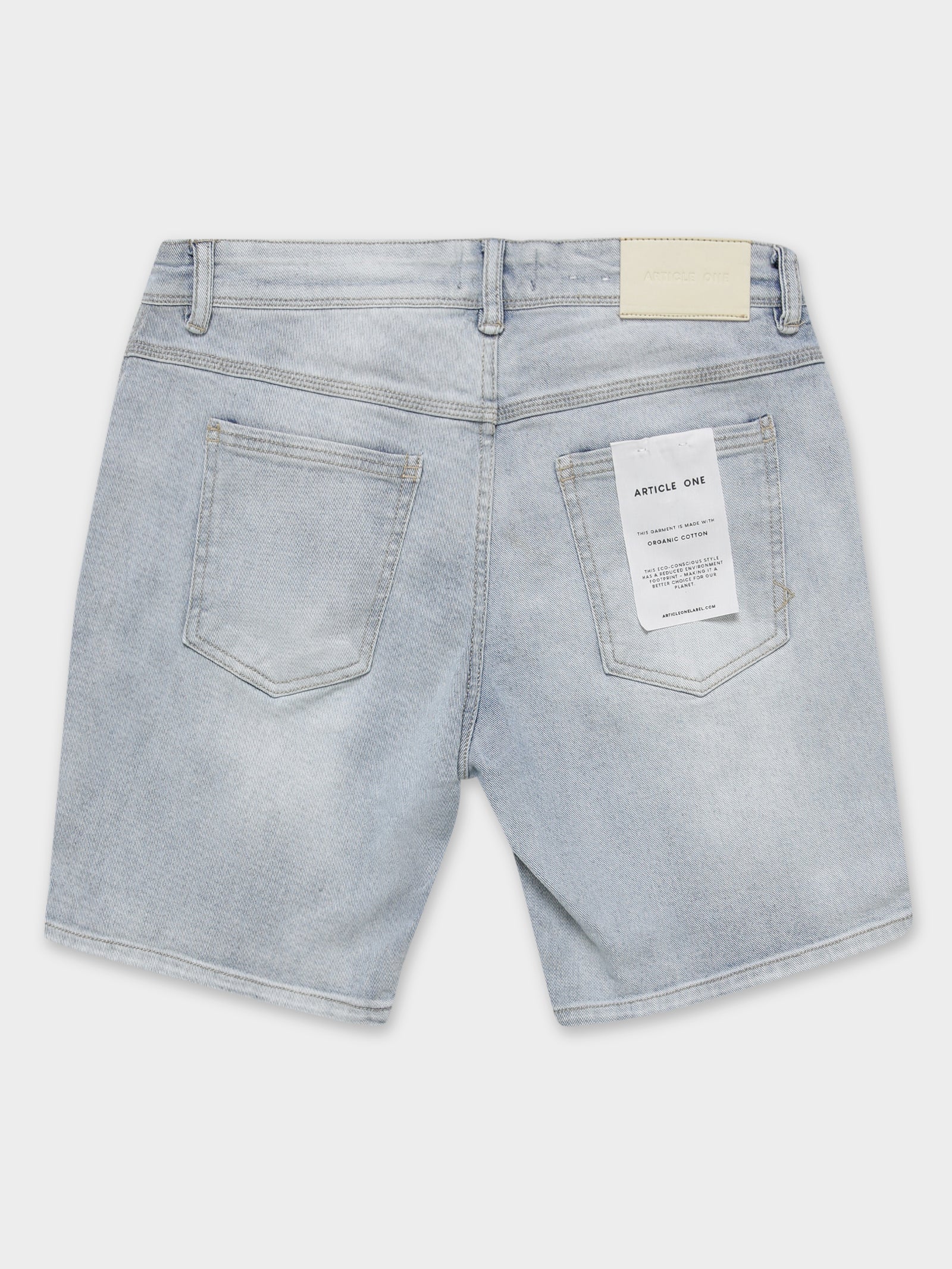 Niko Slim Denim Shorts - Image 8