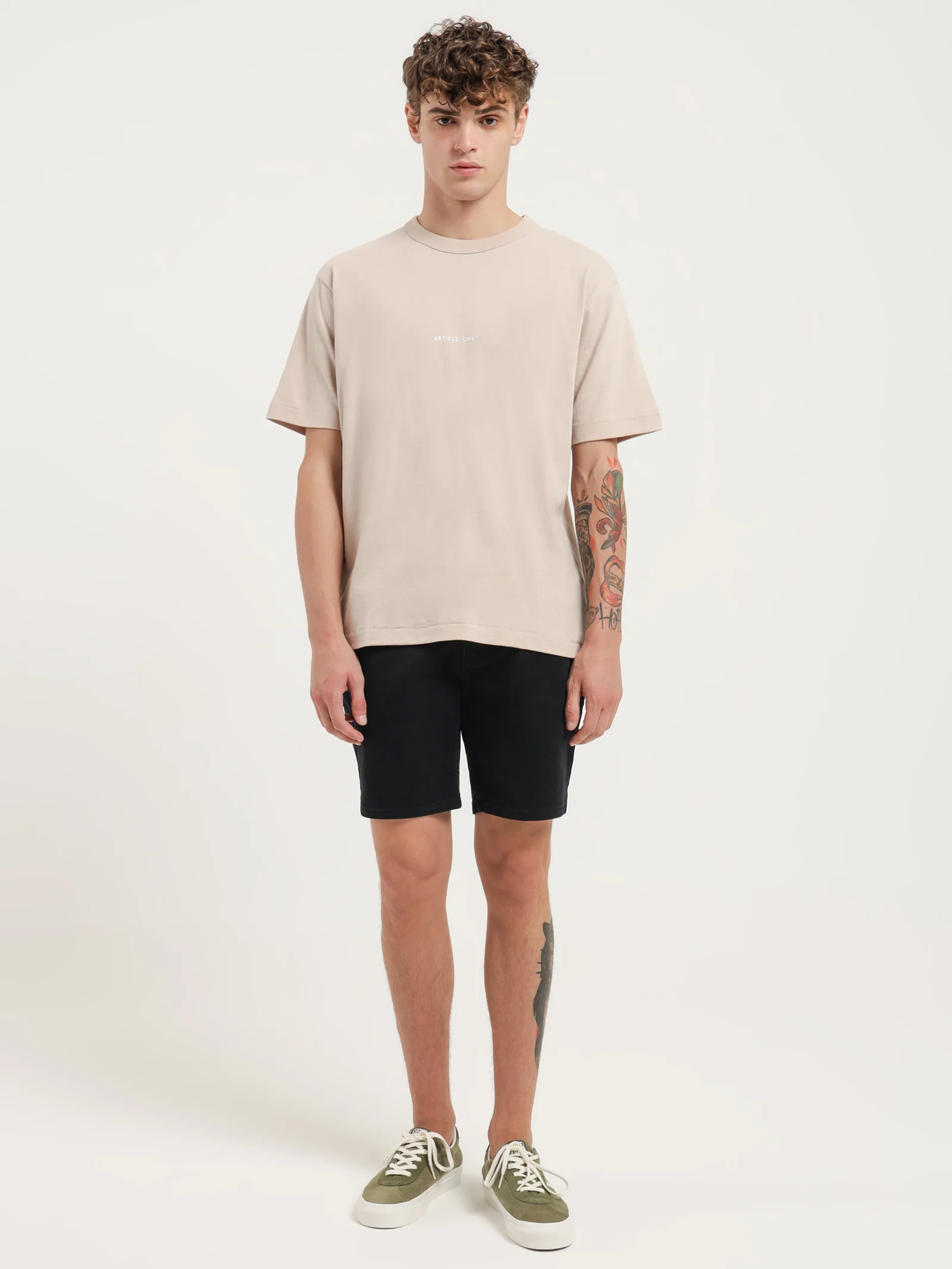 Niko Slim Denim Shorts - Image 4