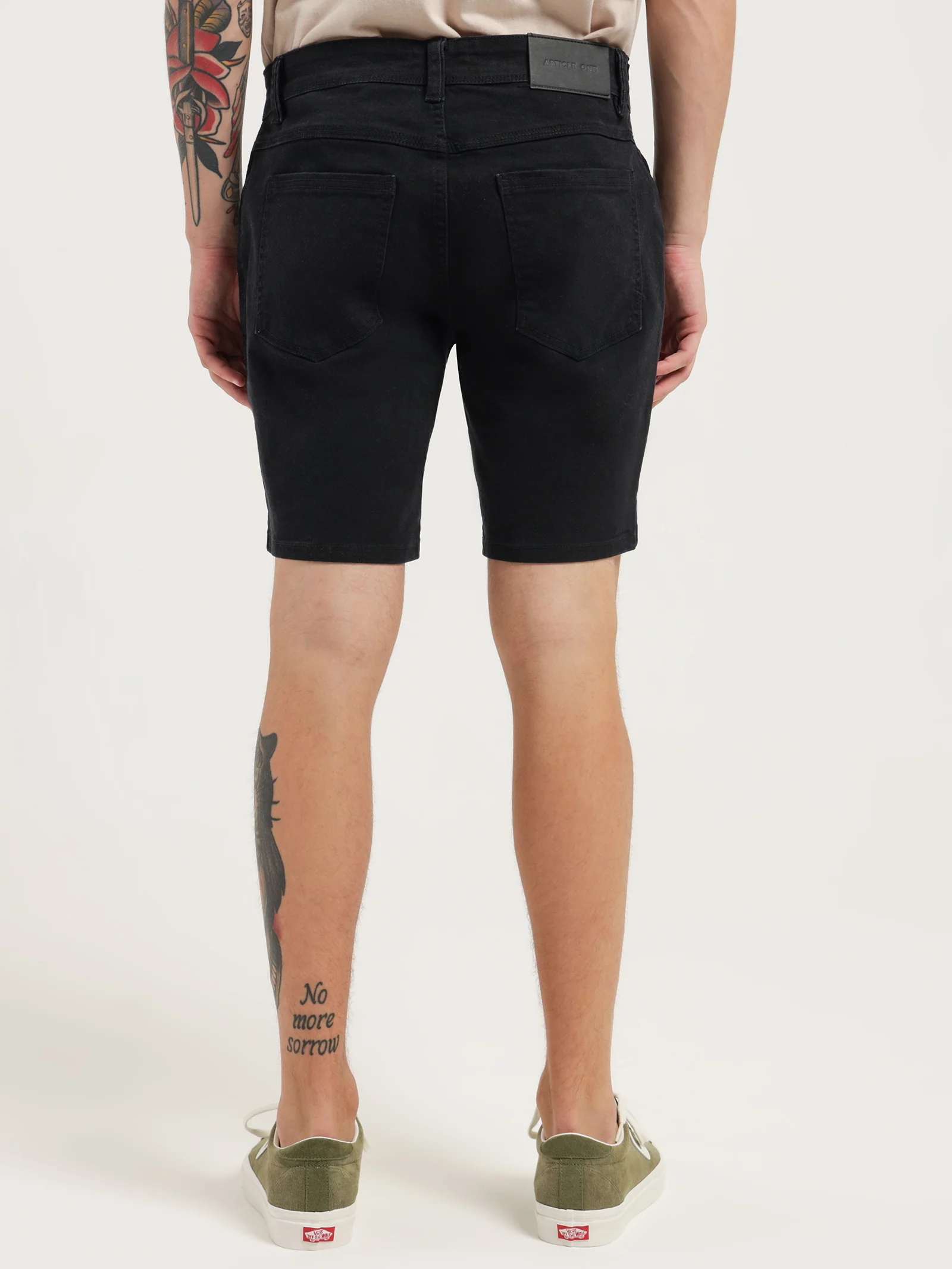 Niko Slim Denim Shorts - Image 7