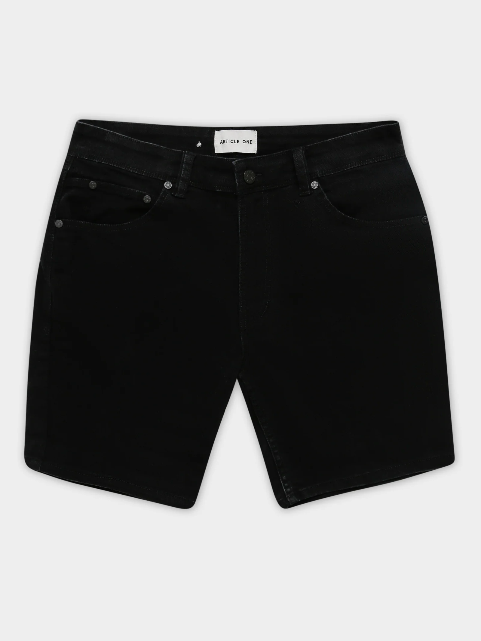 Niko Slim Denim Shorts - Image 8