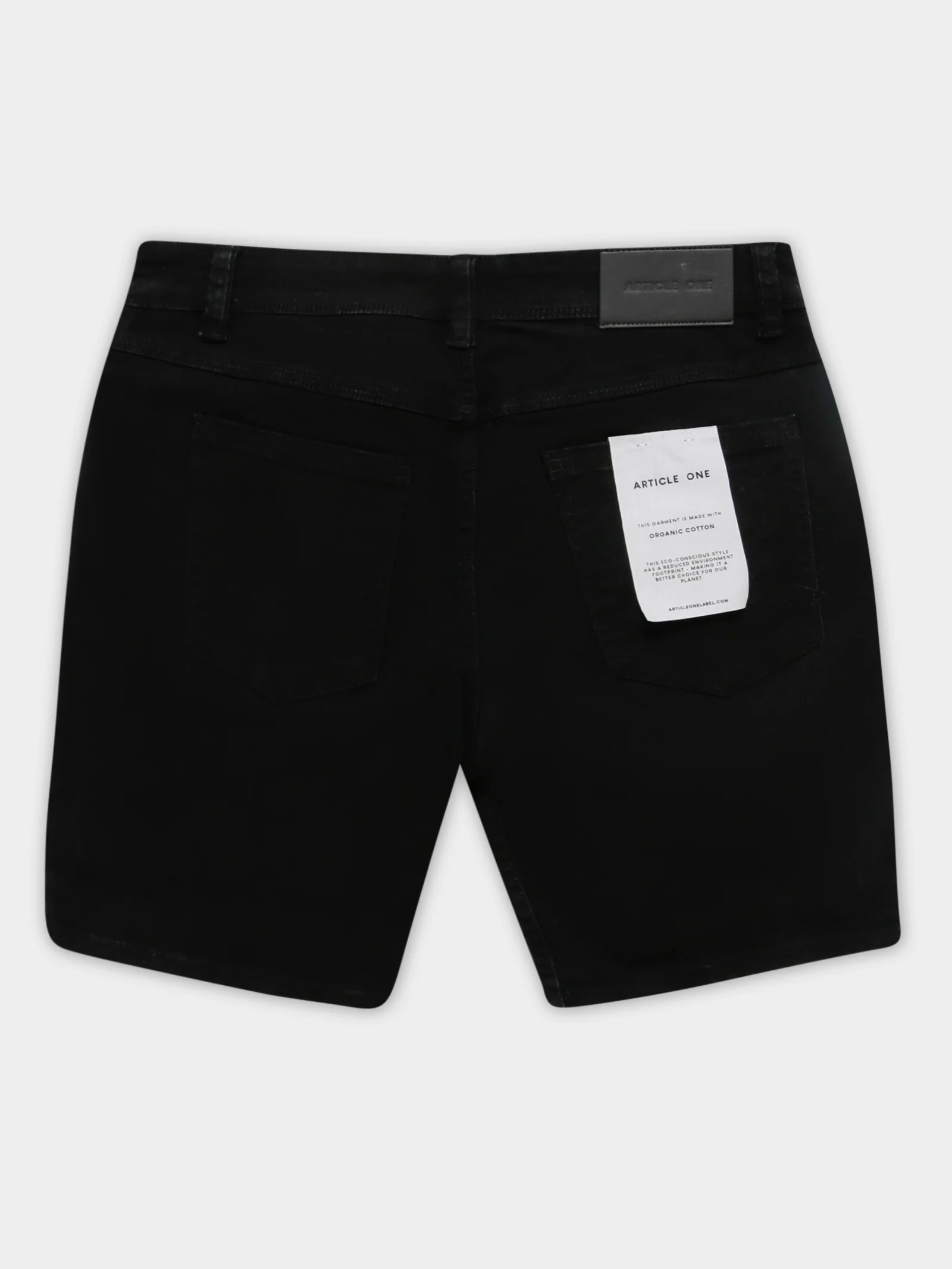 Niko Slim Denim Shorts - Image 9