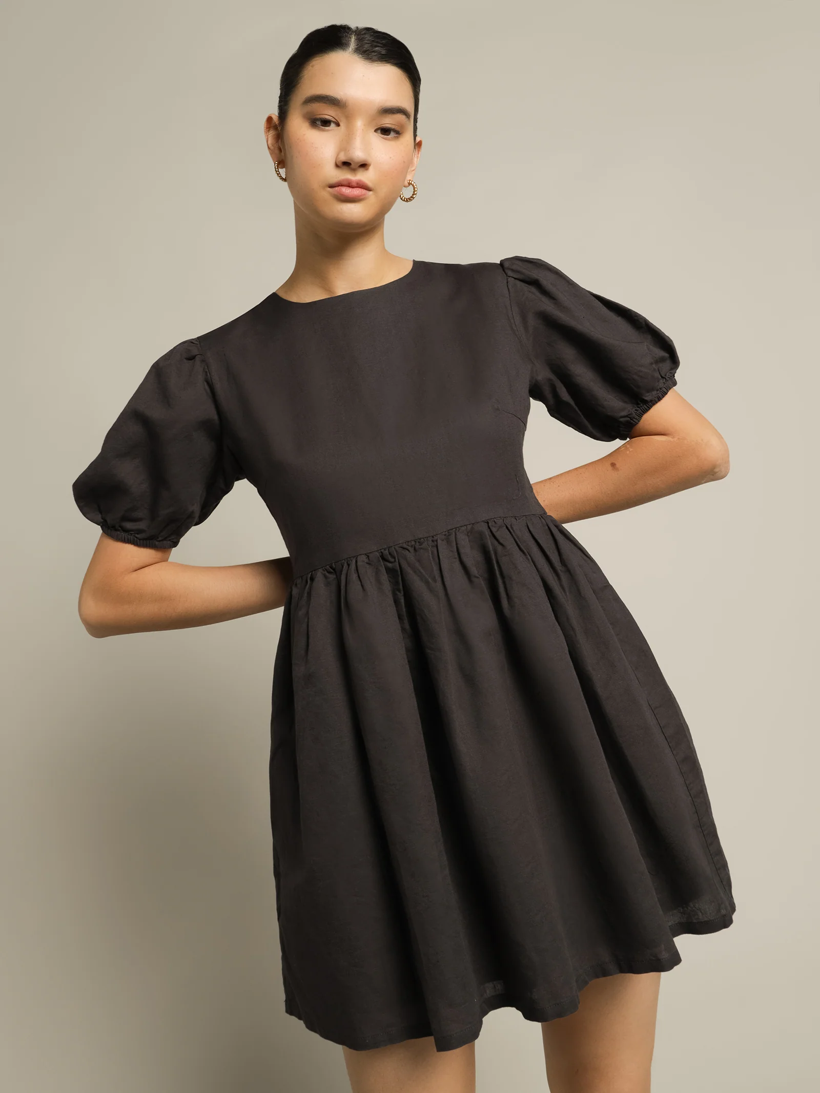 Nima Linen Mini Dress
