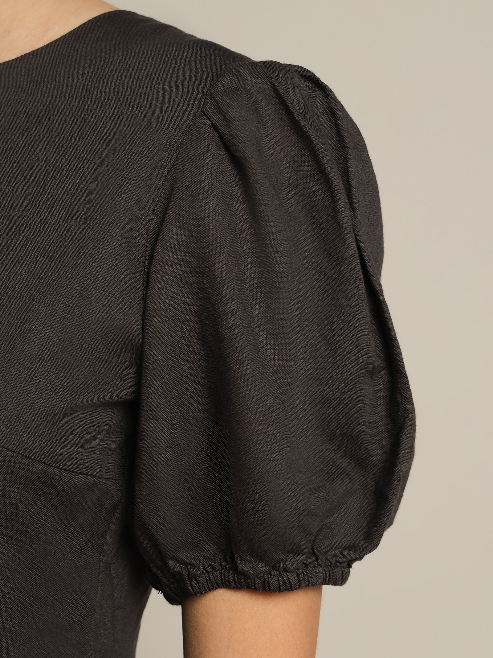 Nima Linen Mini Dress - Image 5