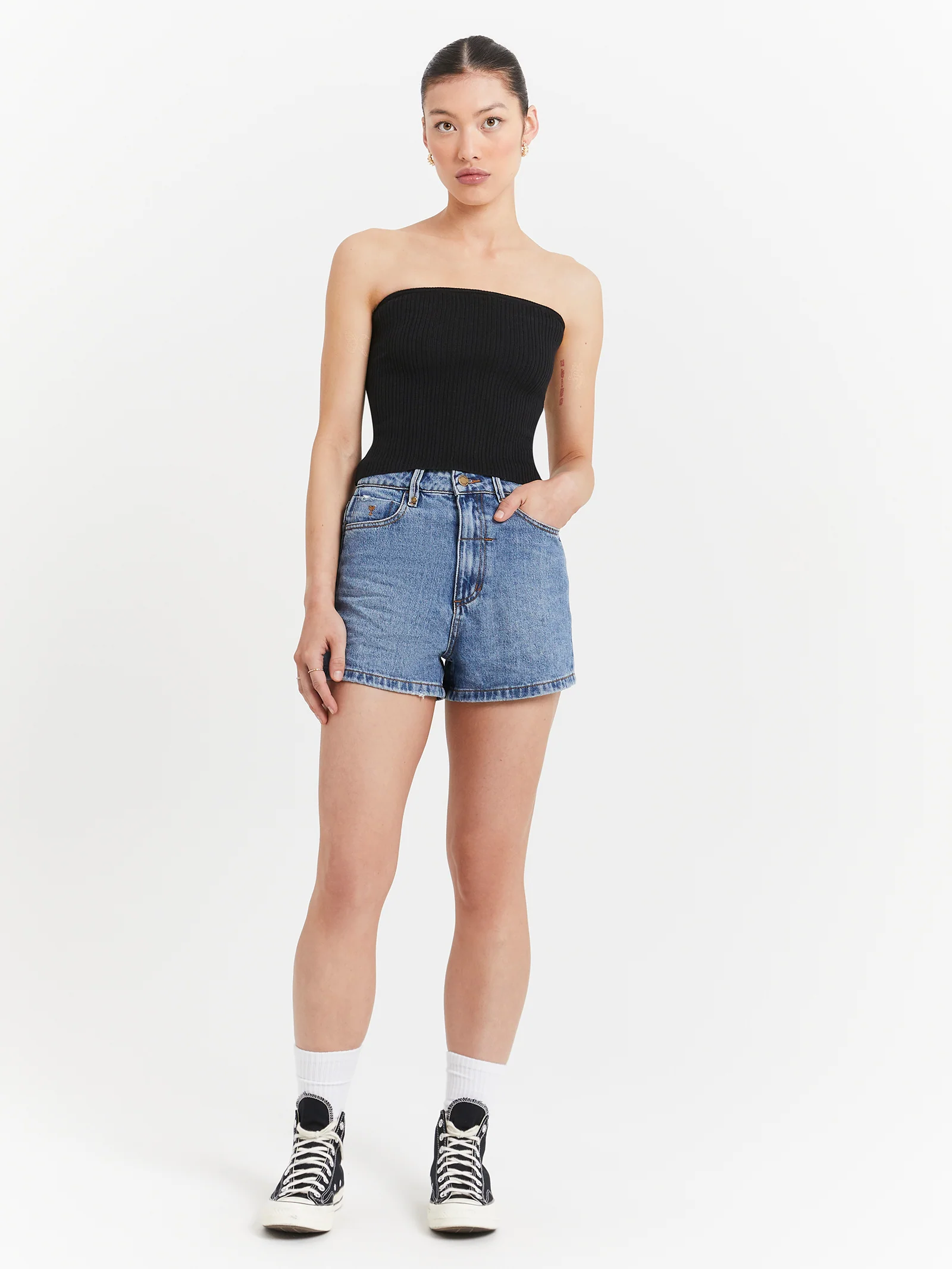 Nisha Knit Tube Top - Image 2