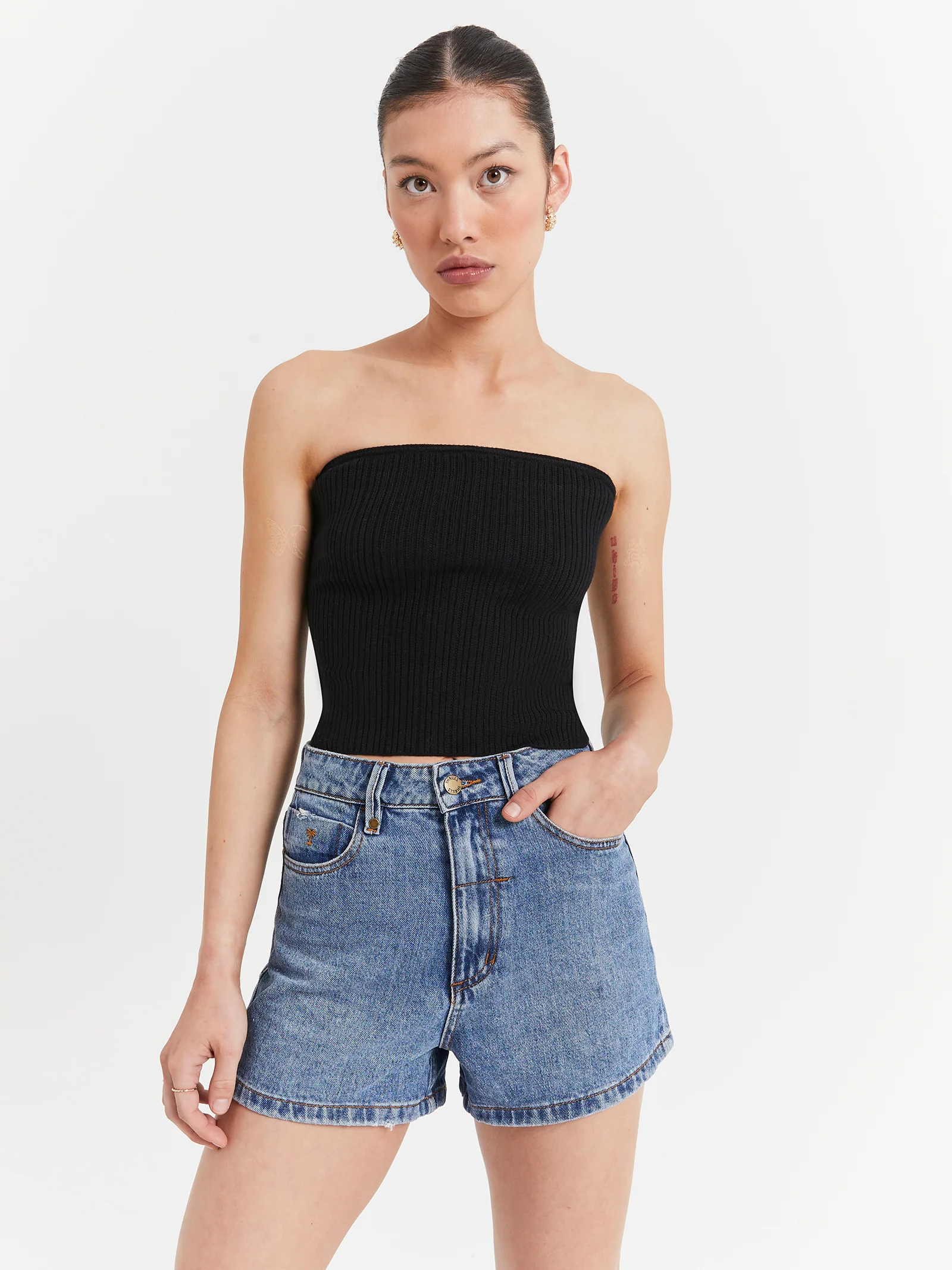 Nisha Knit Tube Top - Image 3