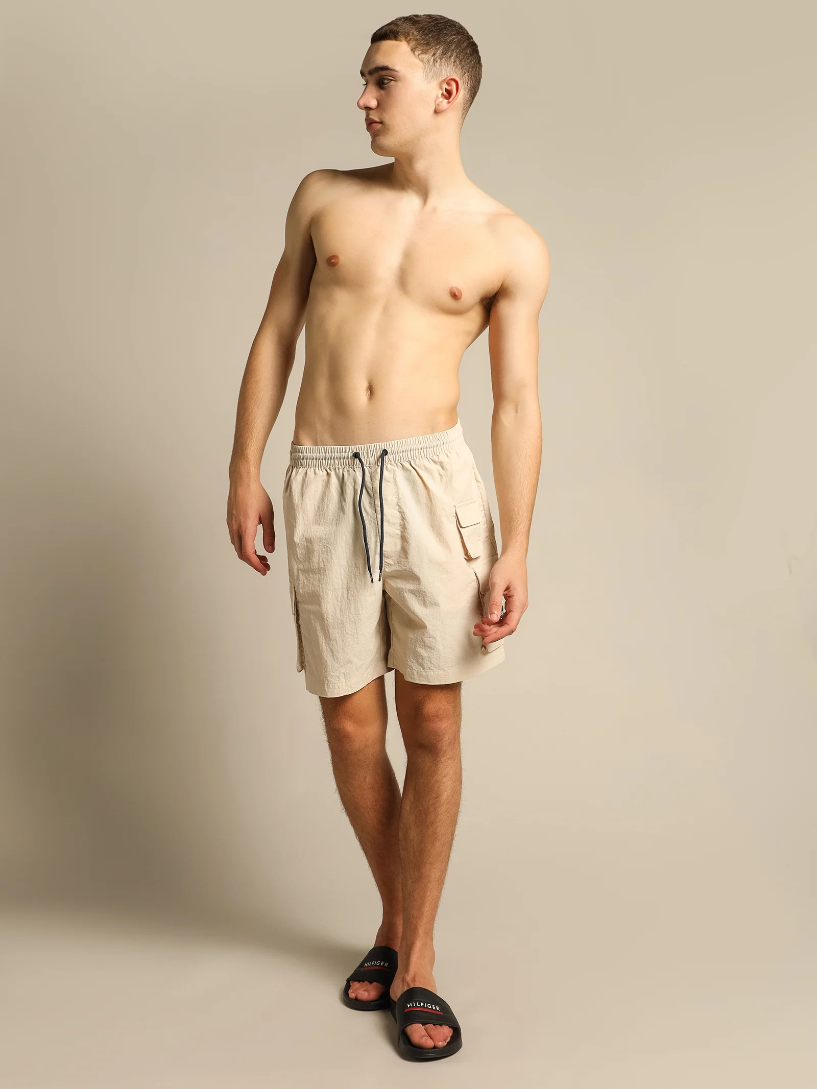 Novelty Cargo Beach Shorts - Image 5