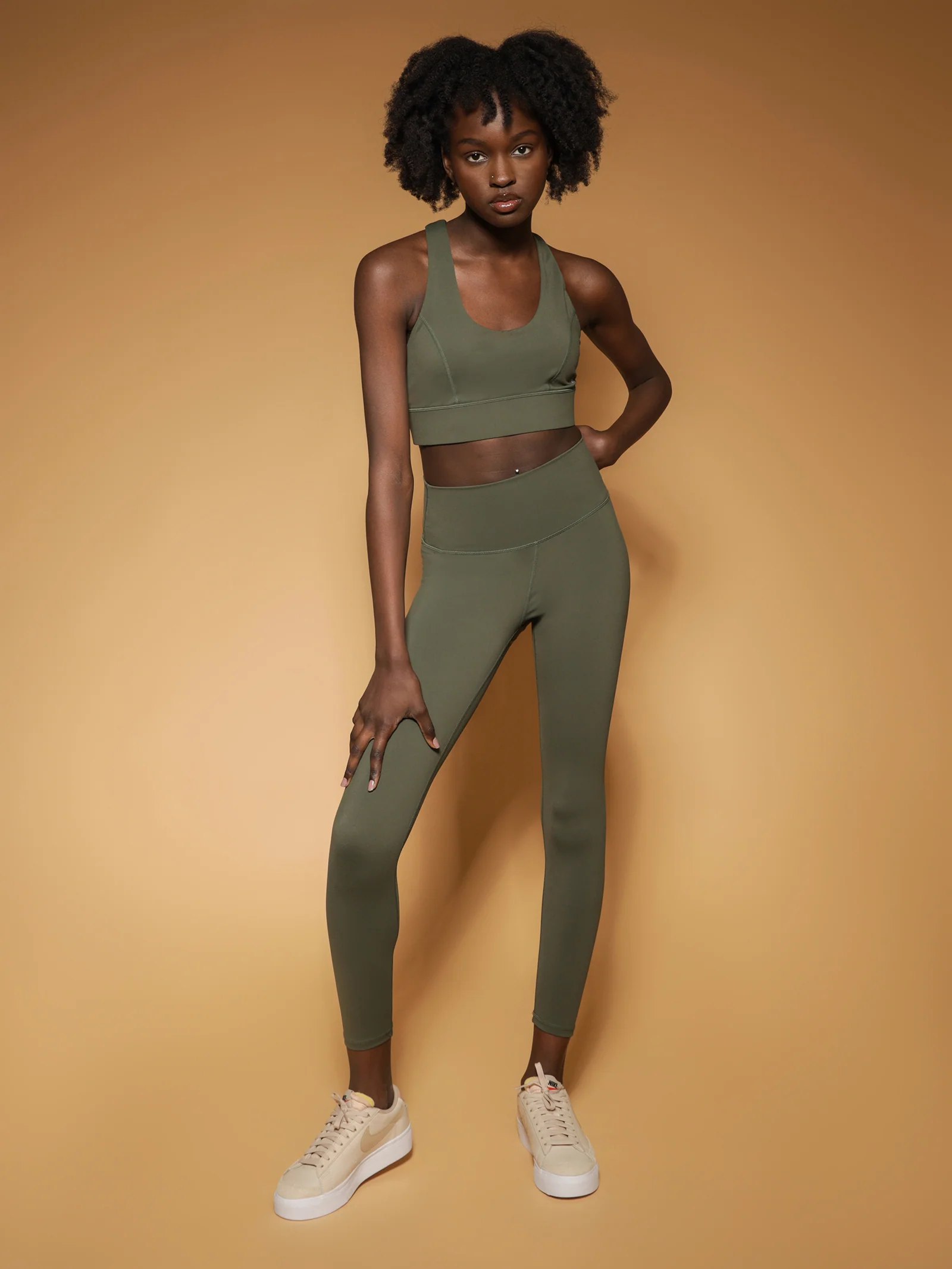 Nude Active High-Rise 7/8 Leggings - Image 3