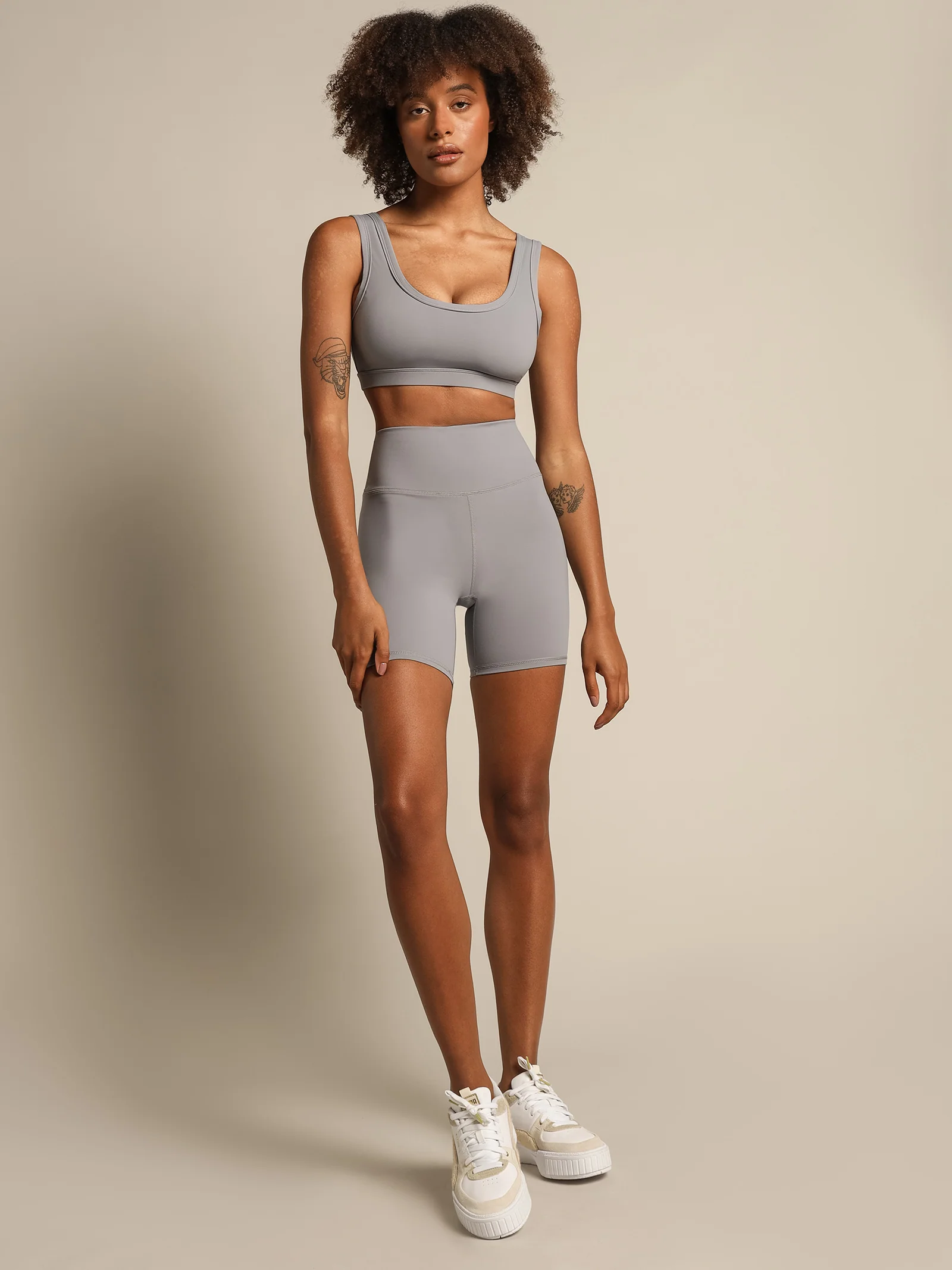 Nude Active High-Rise Bike Shorts - Image 6