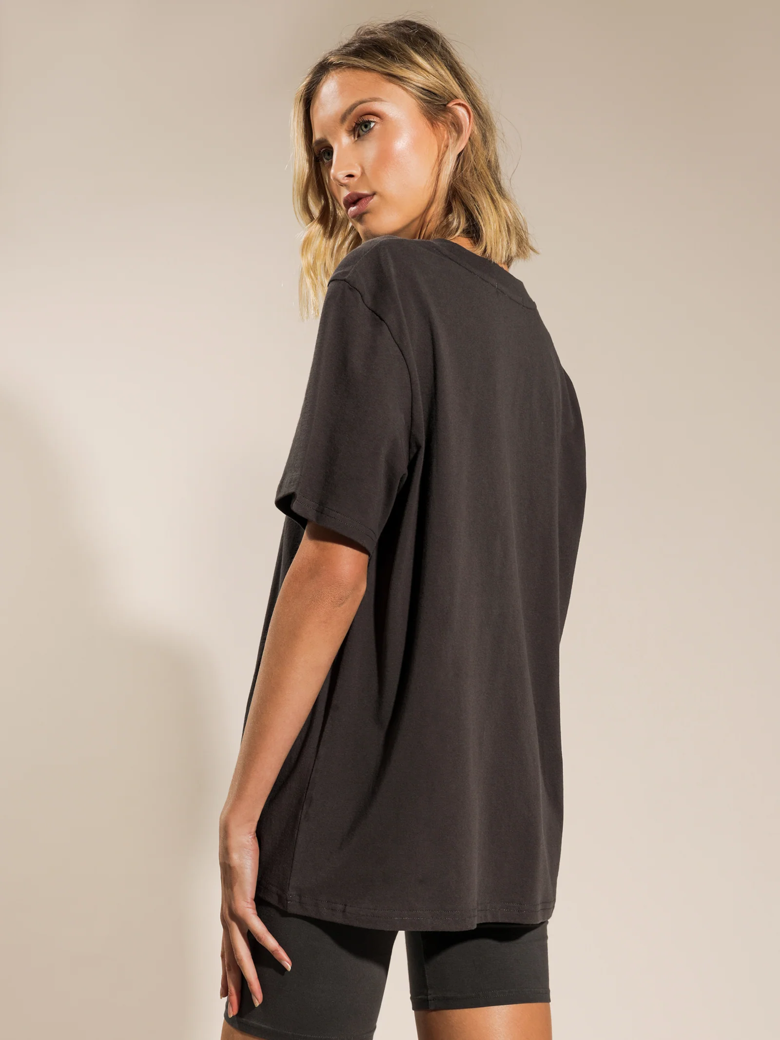 Nude Classics Slogan Boyfriend T-Shirt - Image 3
