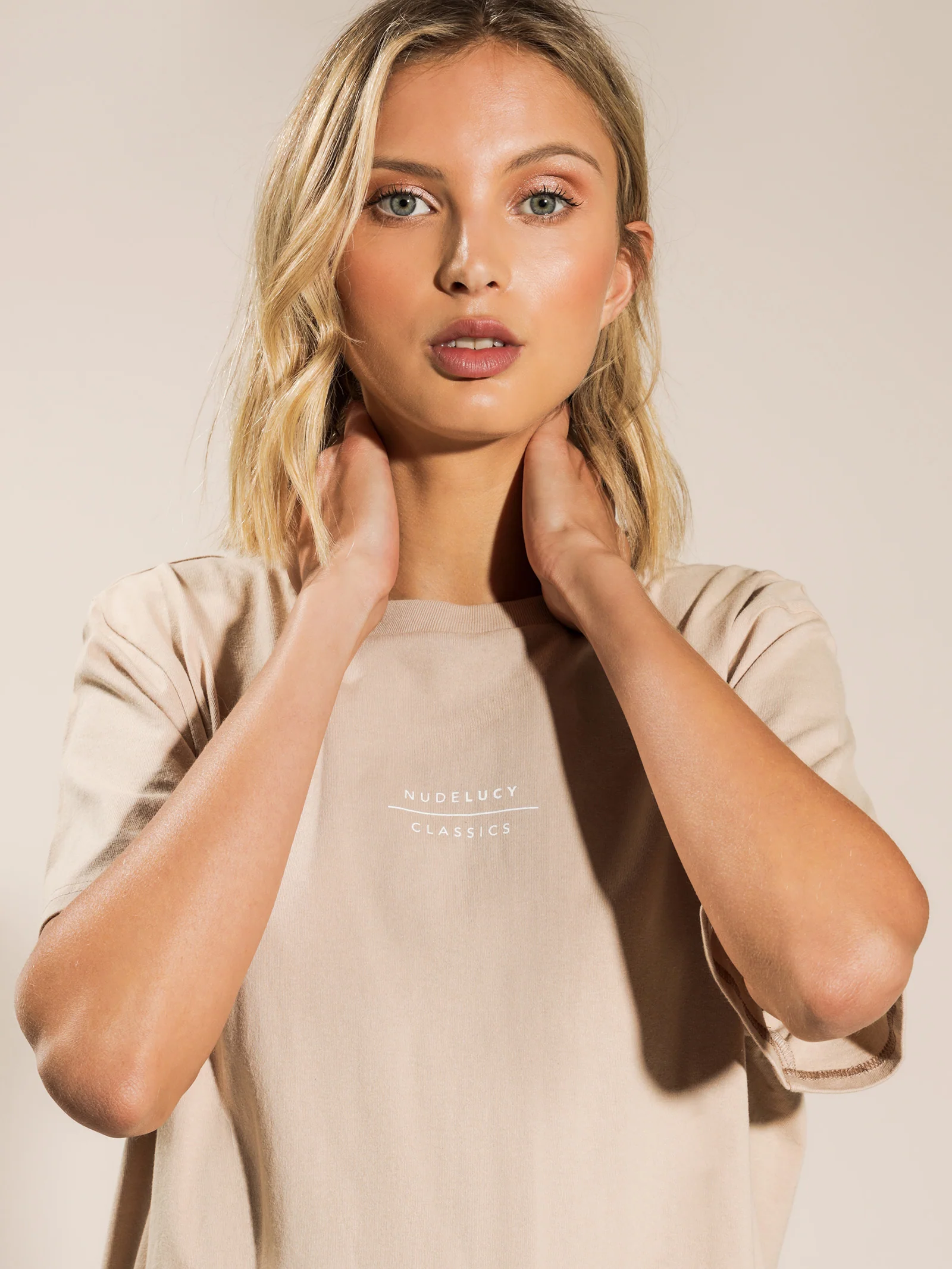 Nude Classics Slogan Boyfriend T-Shirt - Image 4