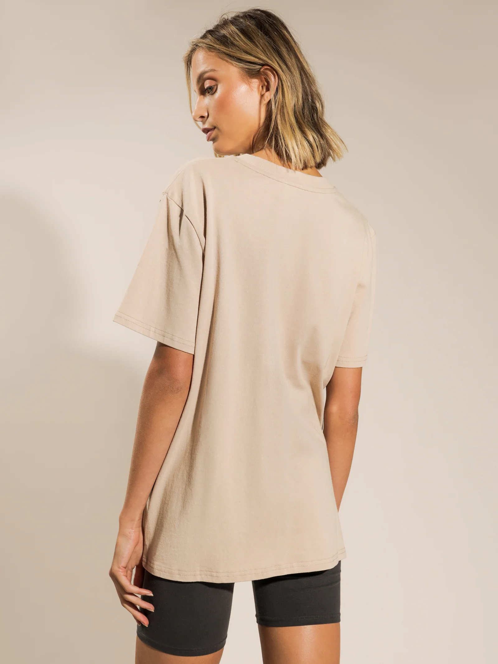 Nude Classics Slogan Boyfriend T-Shirt - Image 6