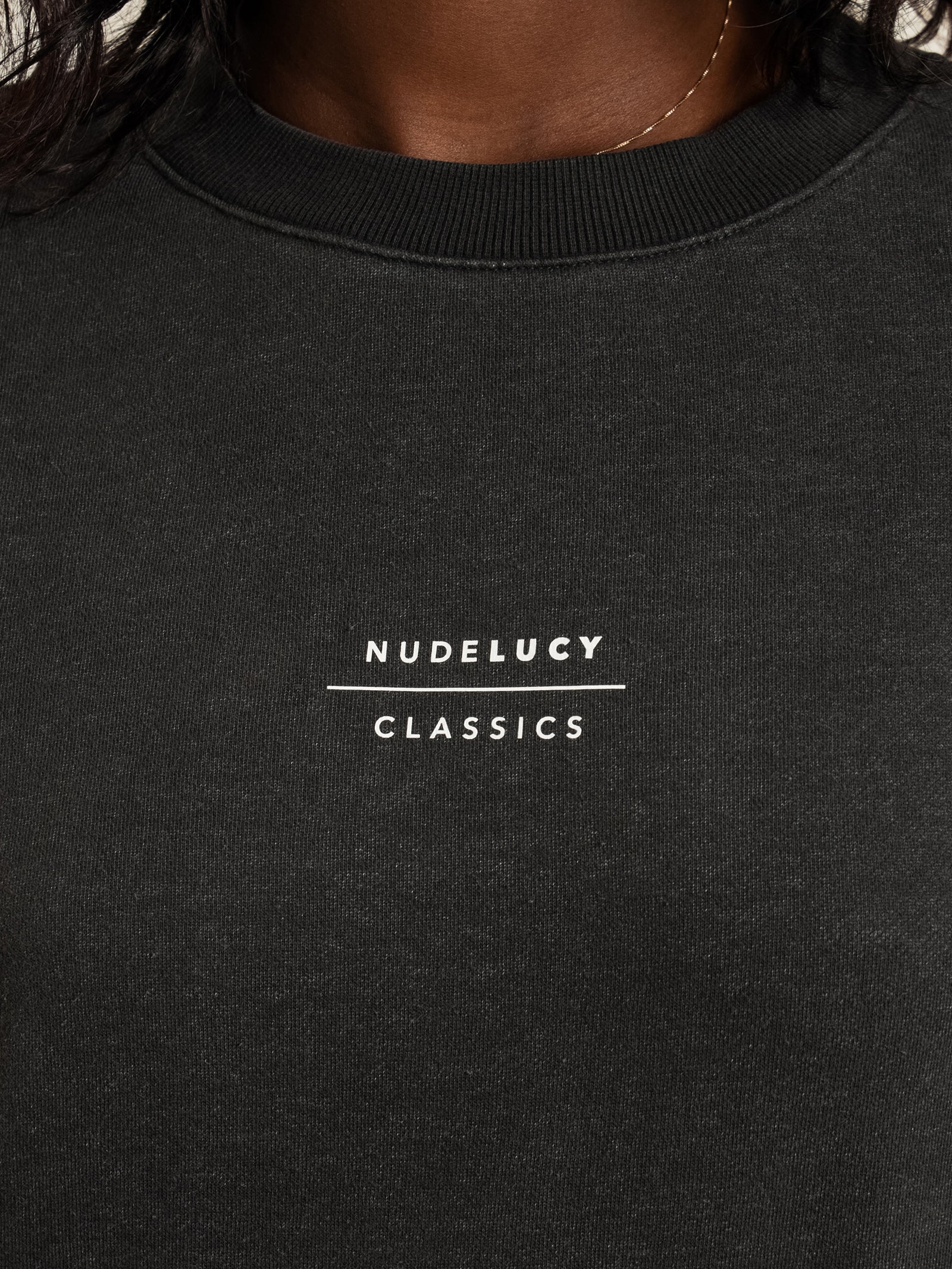 Nude Classics Slogan Sweatshirt - Image 5