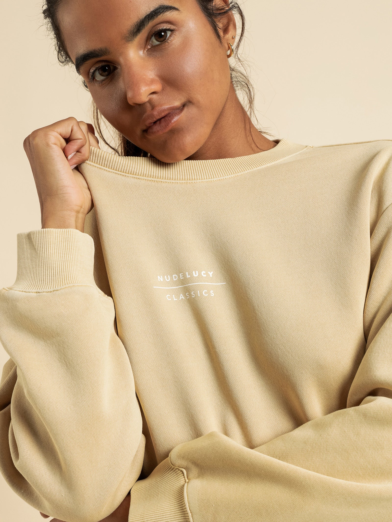 Nude Classics Slogan Sweatshirt - Image 4