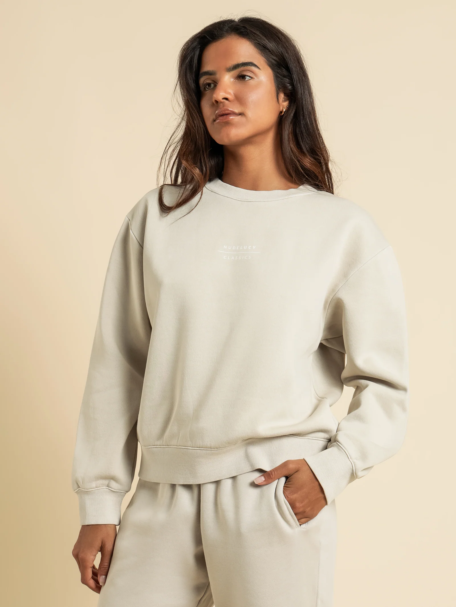 Nude Classics Slogan Sweatshirt - Image 2