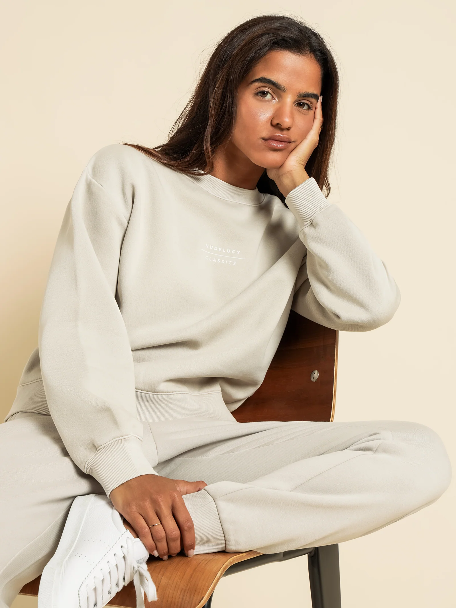 Nude Classics Slogan Sweatshirt - Image 4