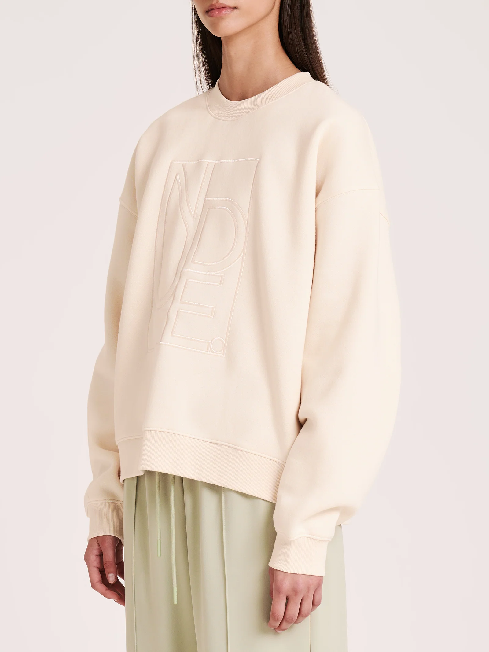 Nude. Emblem Sweater - Image 2