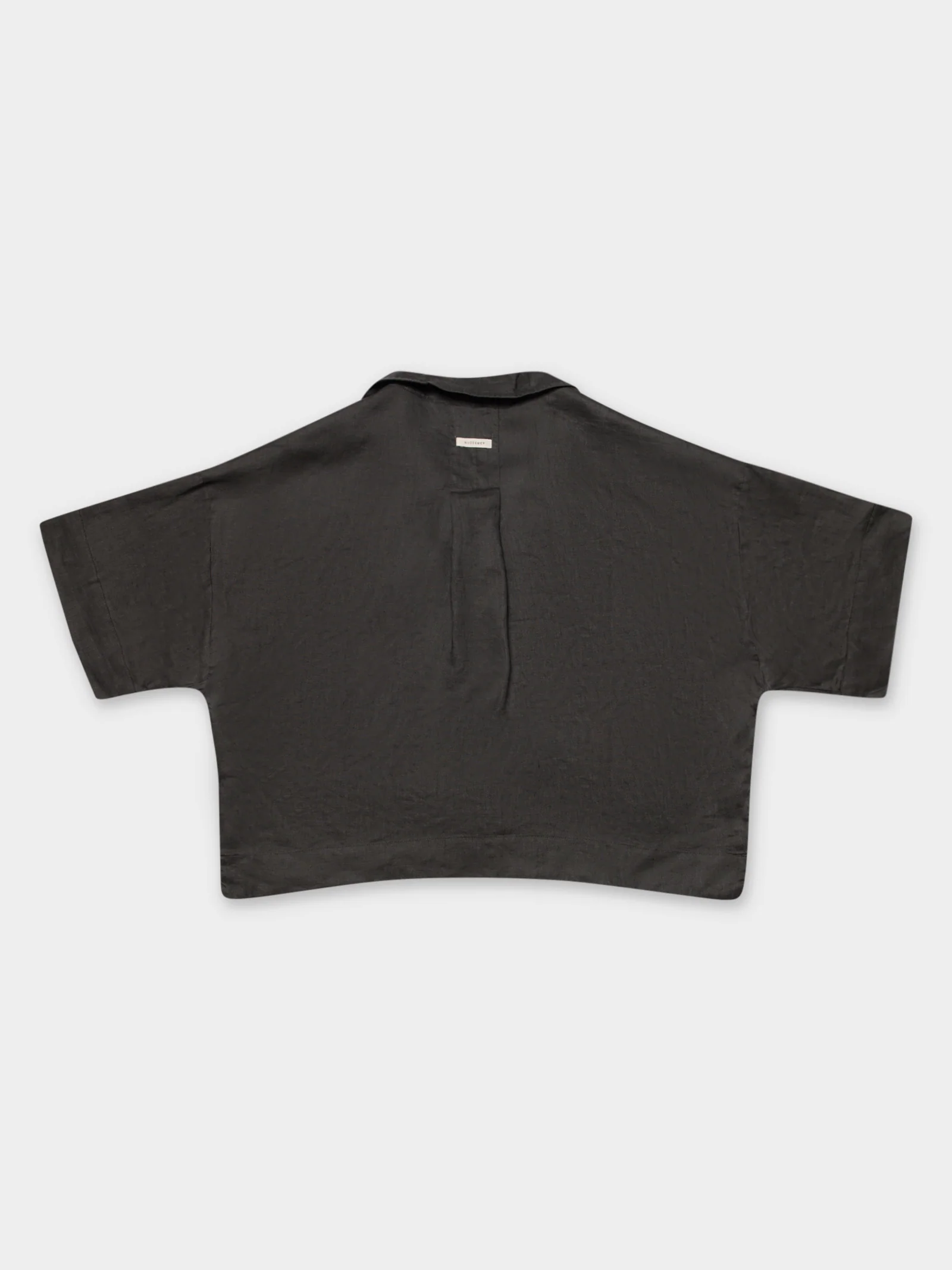 Nude Linen Lounge Shirt - Image 7