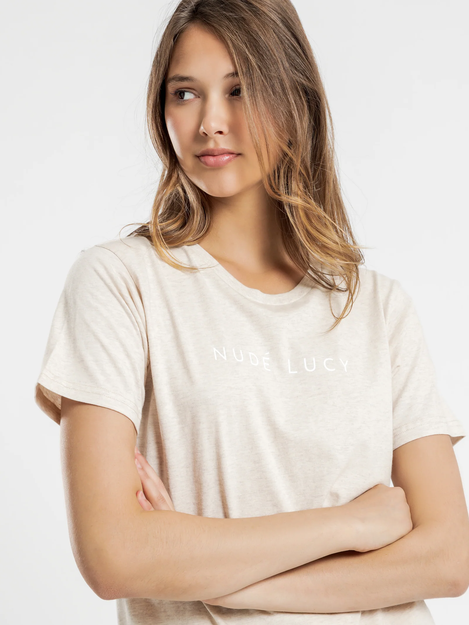 Nude Logo T-Shirt - Image 2