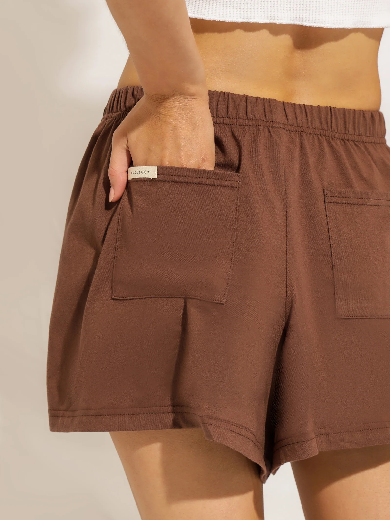 Nude Lounge Jersey Shorts - Image 3