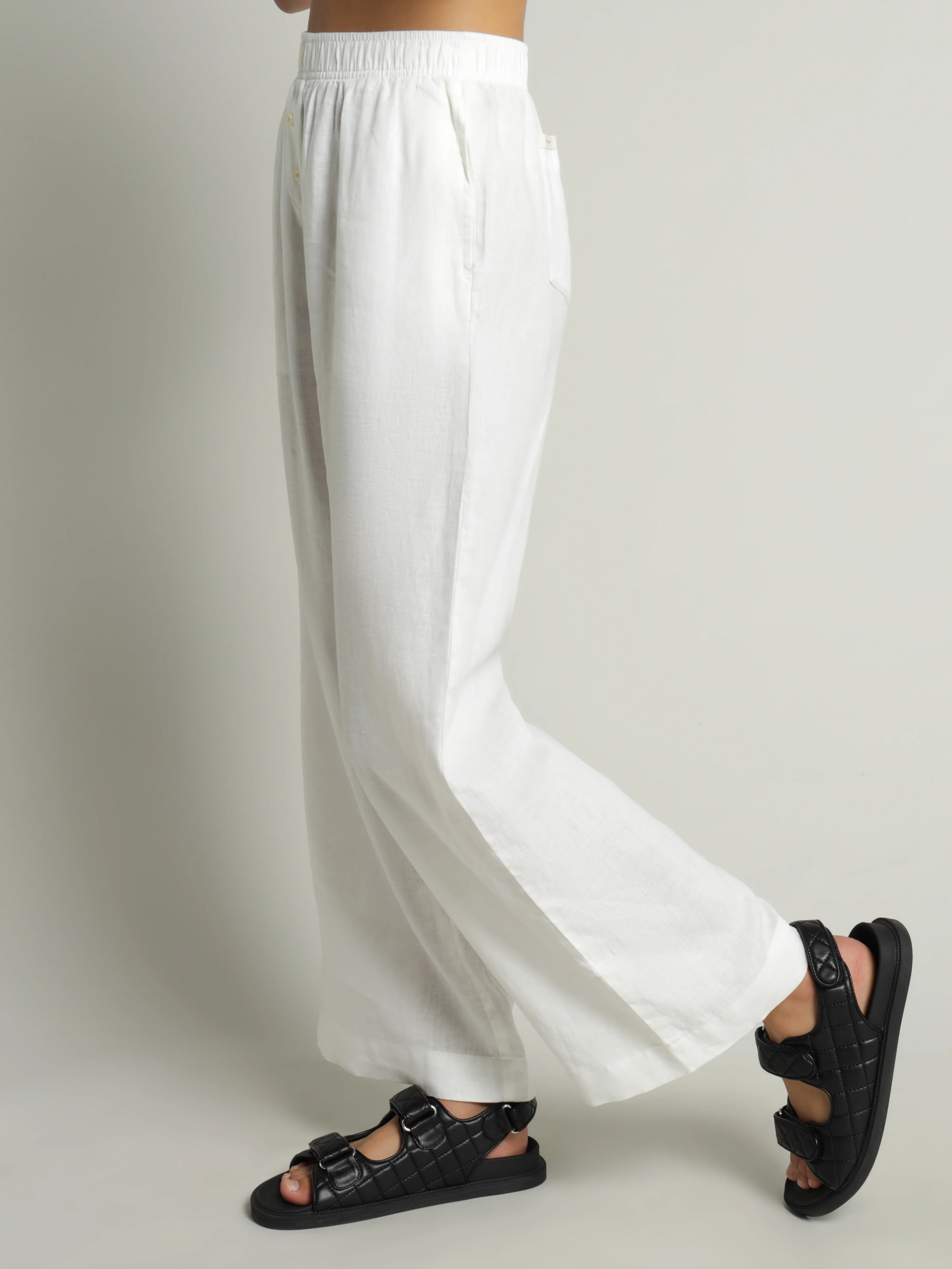 Nude Lounge Linen Pants - Image 5