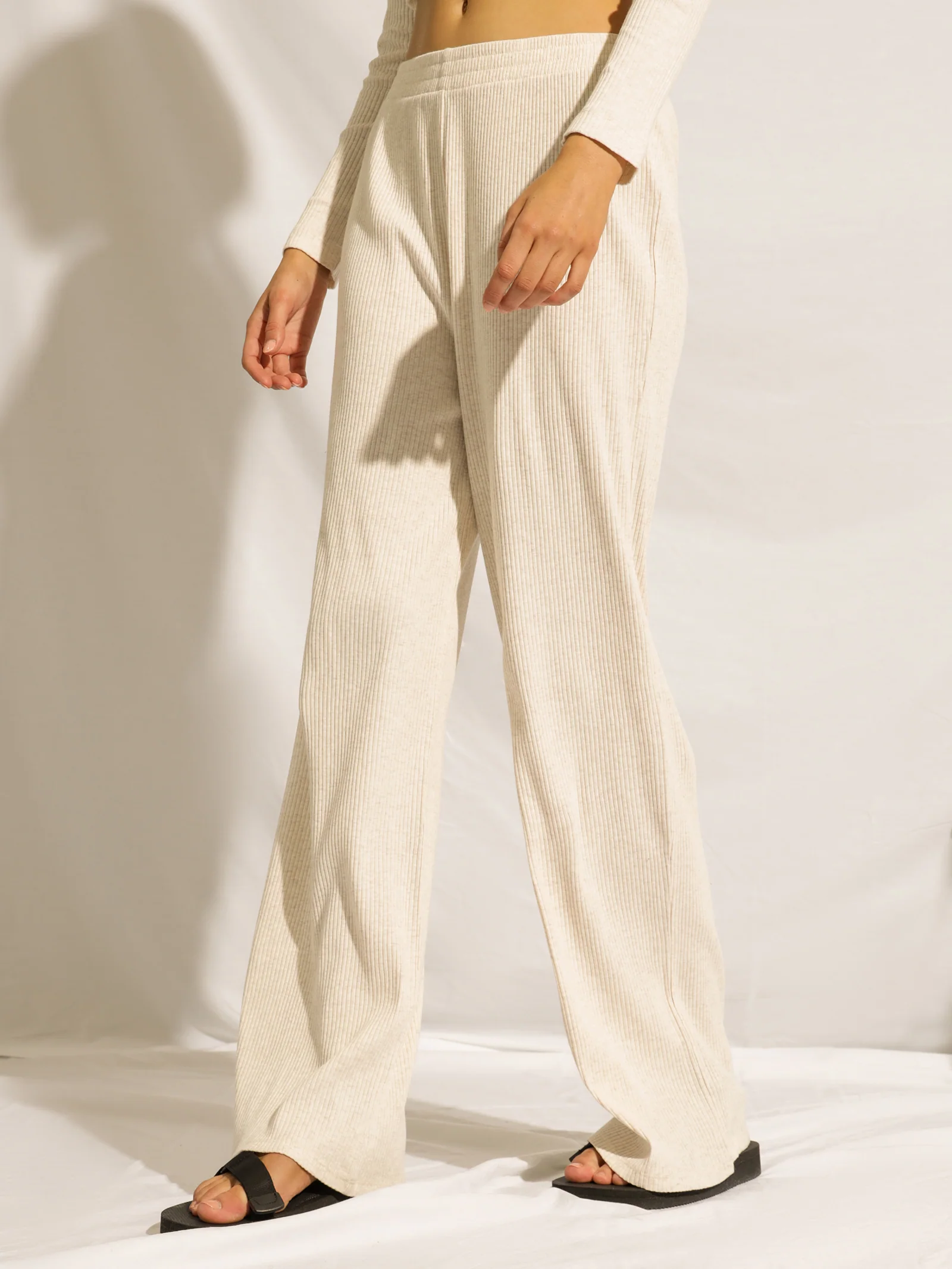 Nude Lounge Ribbed Pants - Image 5