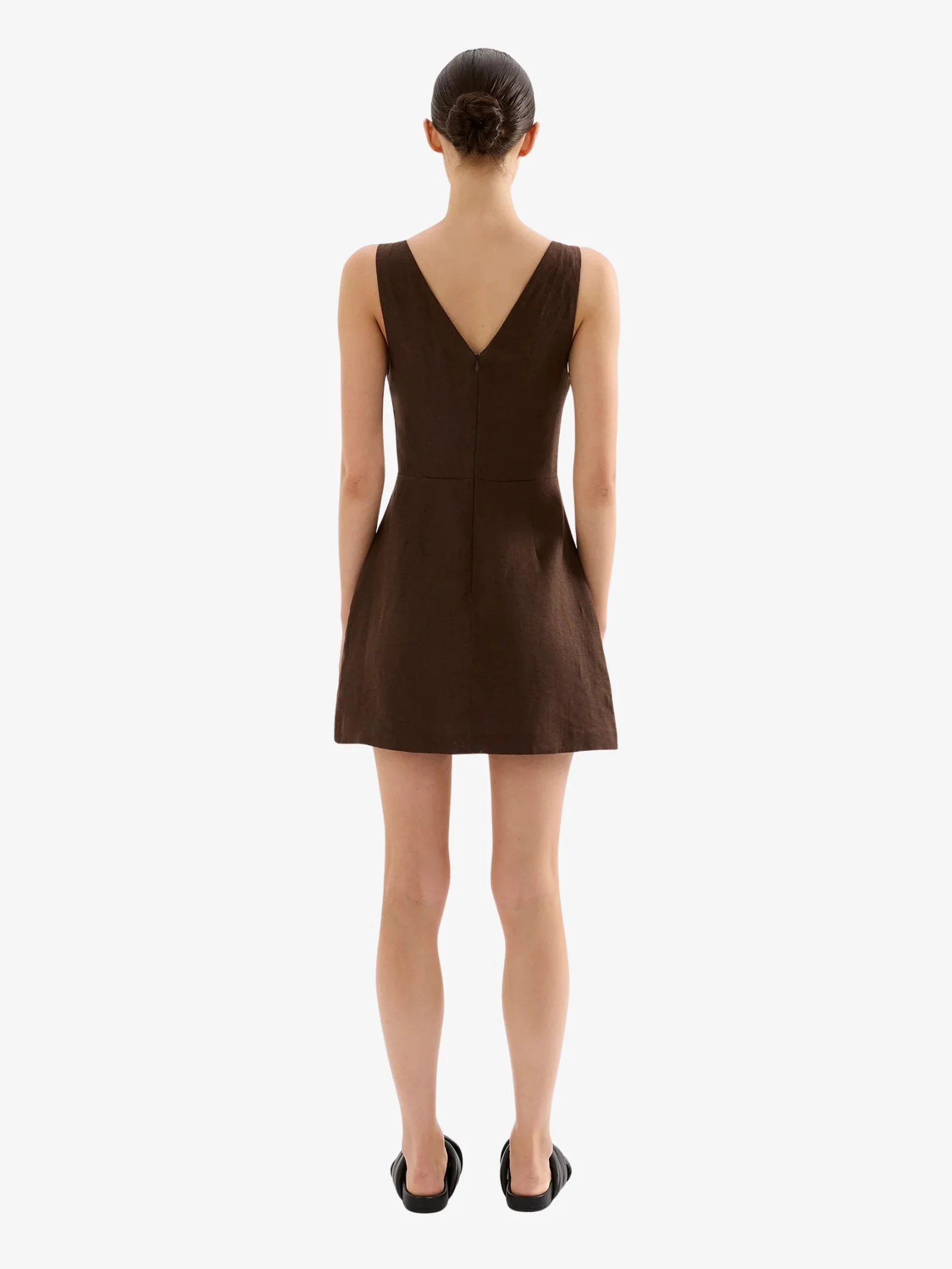 Blair Linen Mini Dress - Image 2