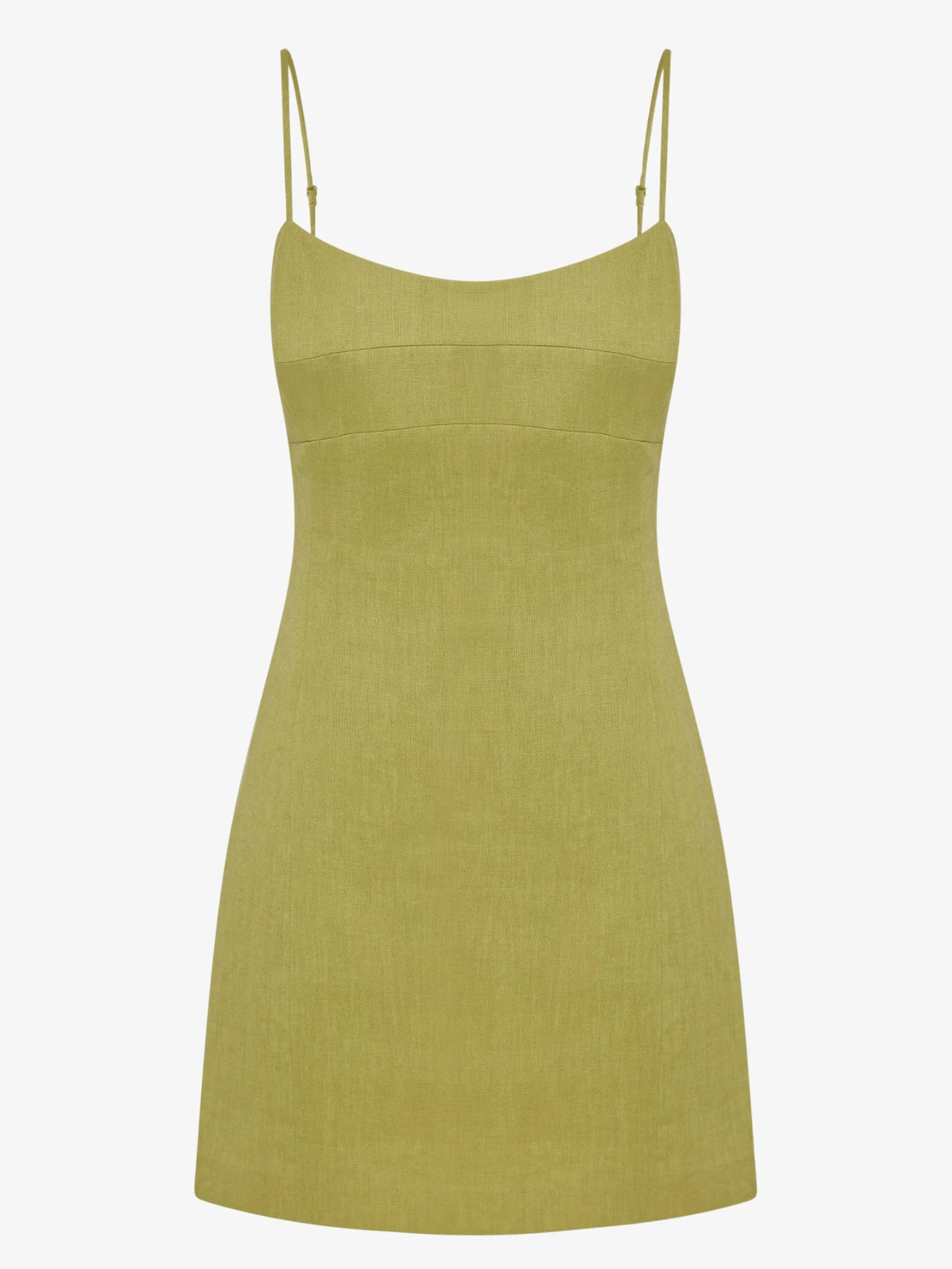 Carmela Linen Mini Dress - Image 4