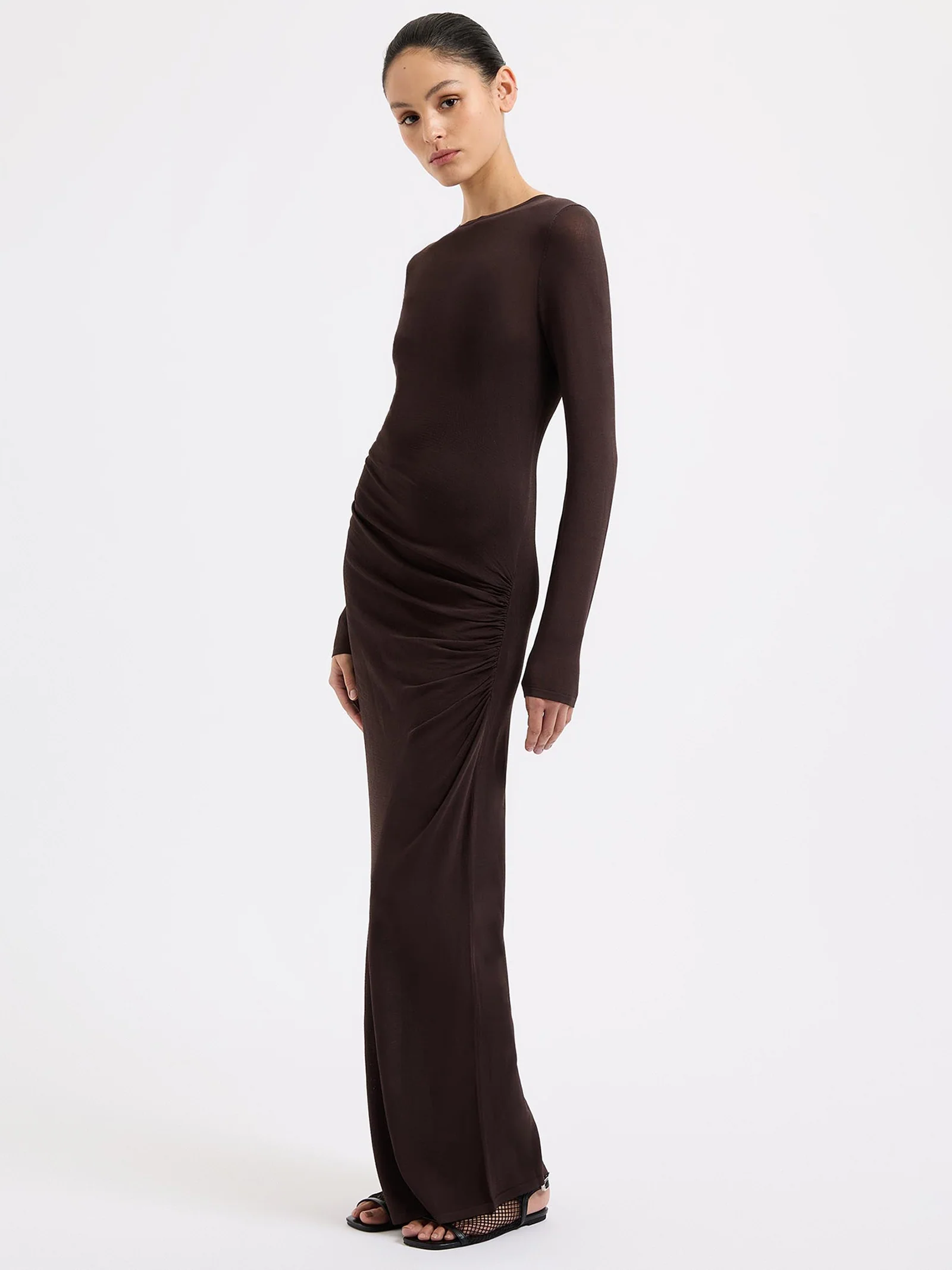 Evelyn Knit Maxi Dress - Image 2