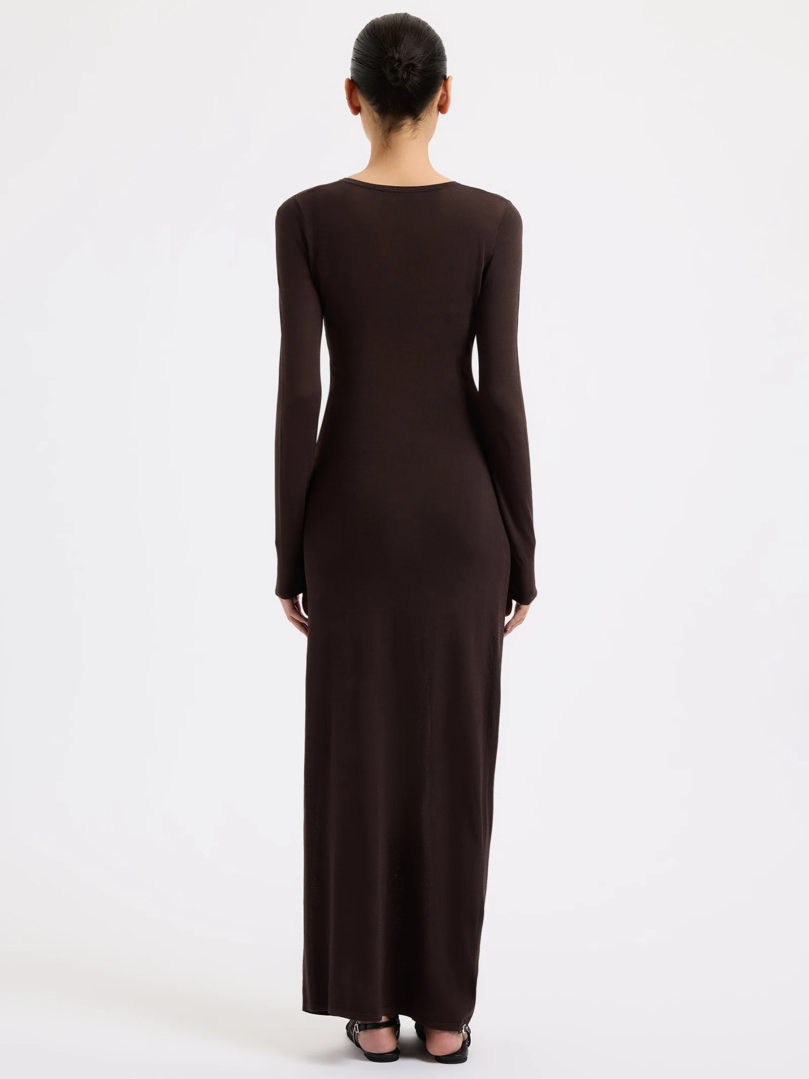 Evelyn Knit Maxi Dress - Image 3