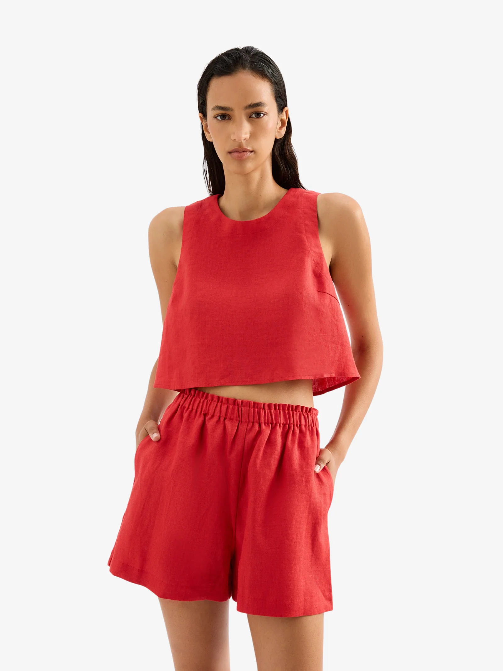 Ingrid Linen Short - Image 2