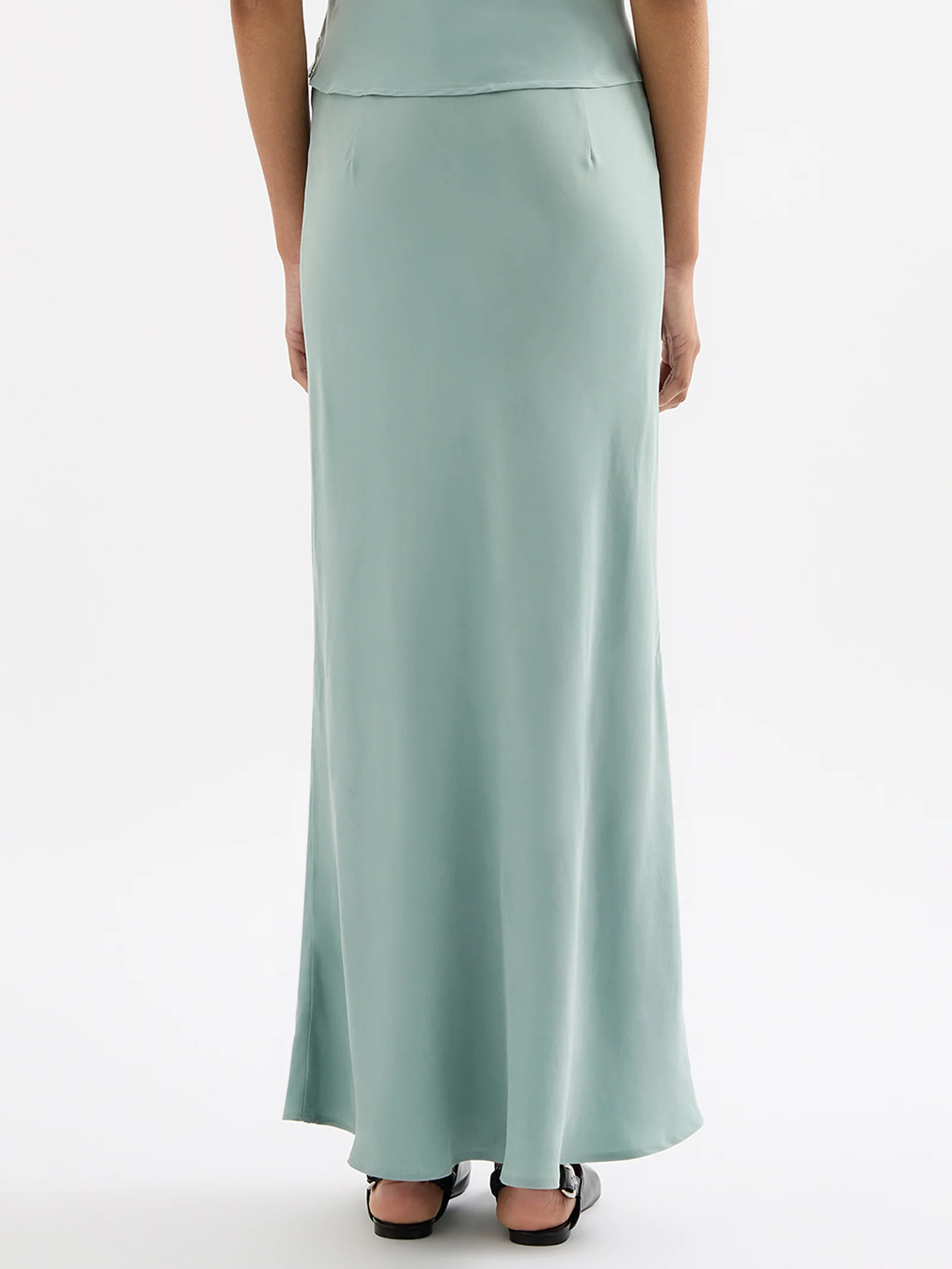 Lea Cupro Skirt - Image 2