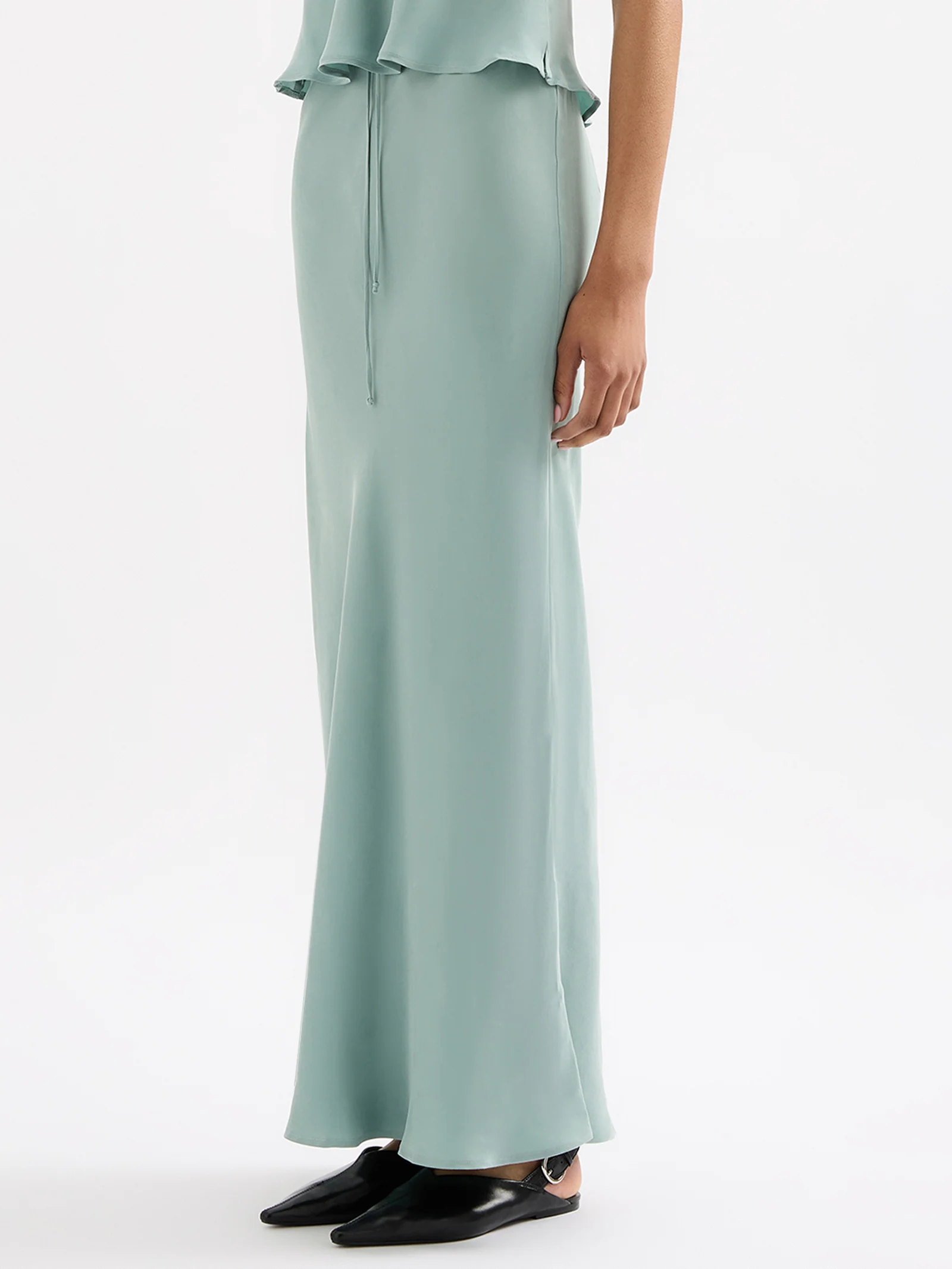 Lea Cupro Skirt - Image 3