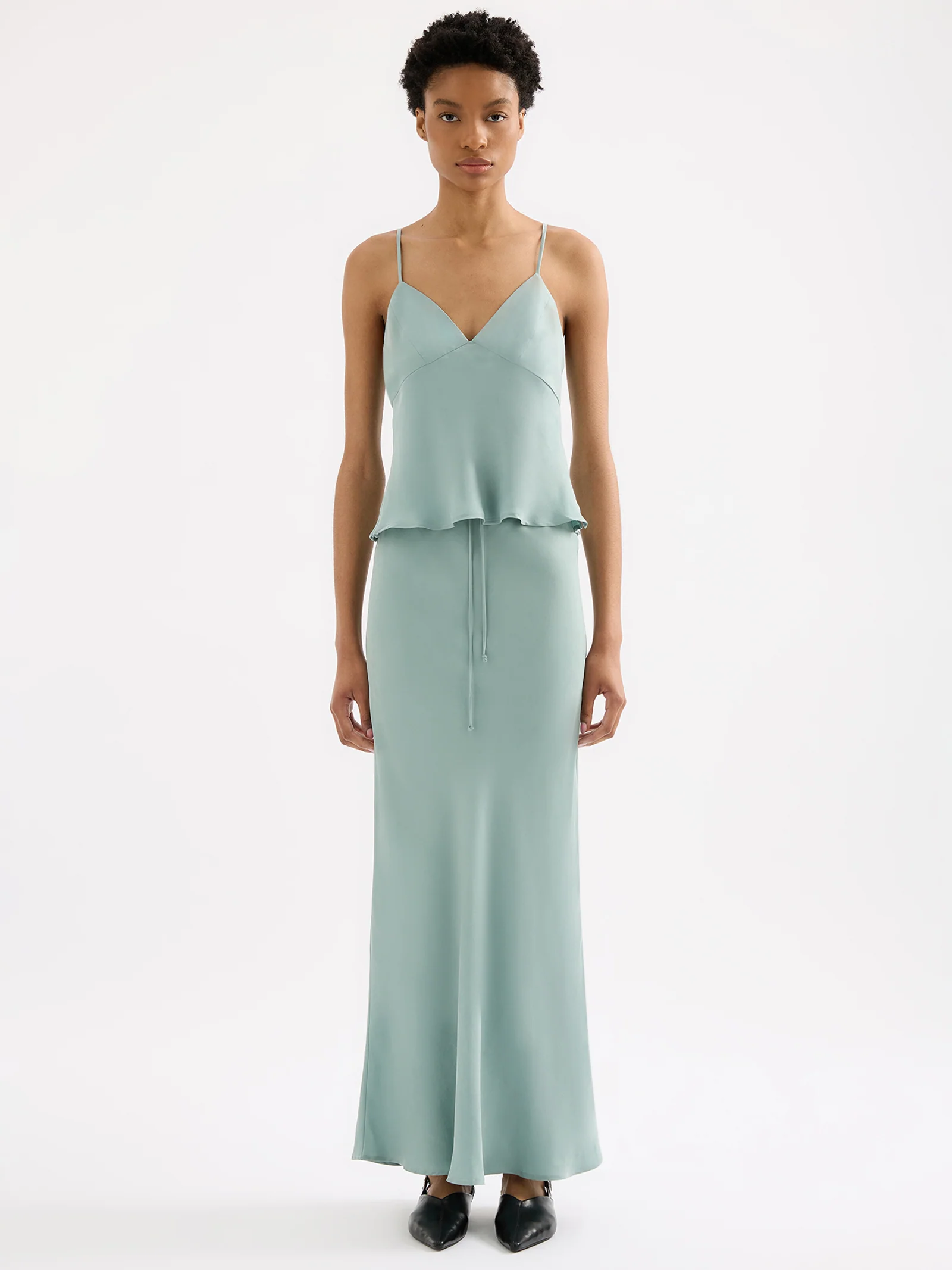 Lea Cupro Skirt - Image 5