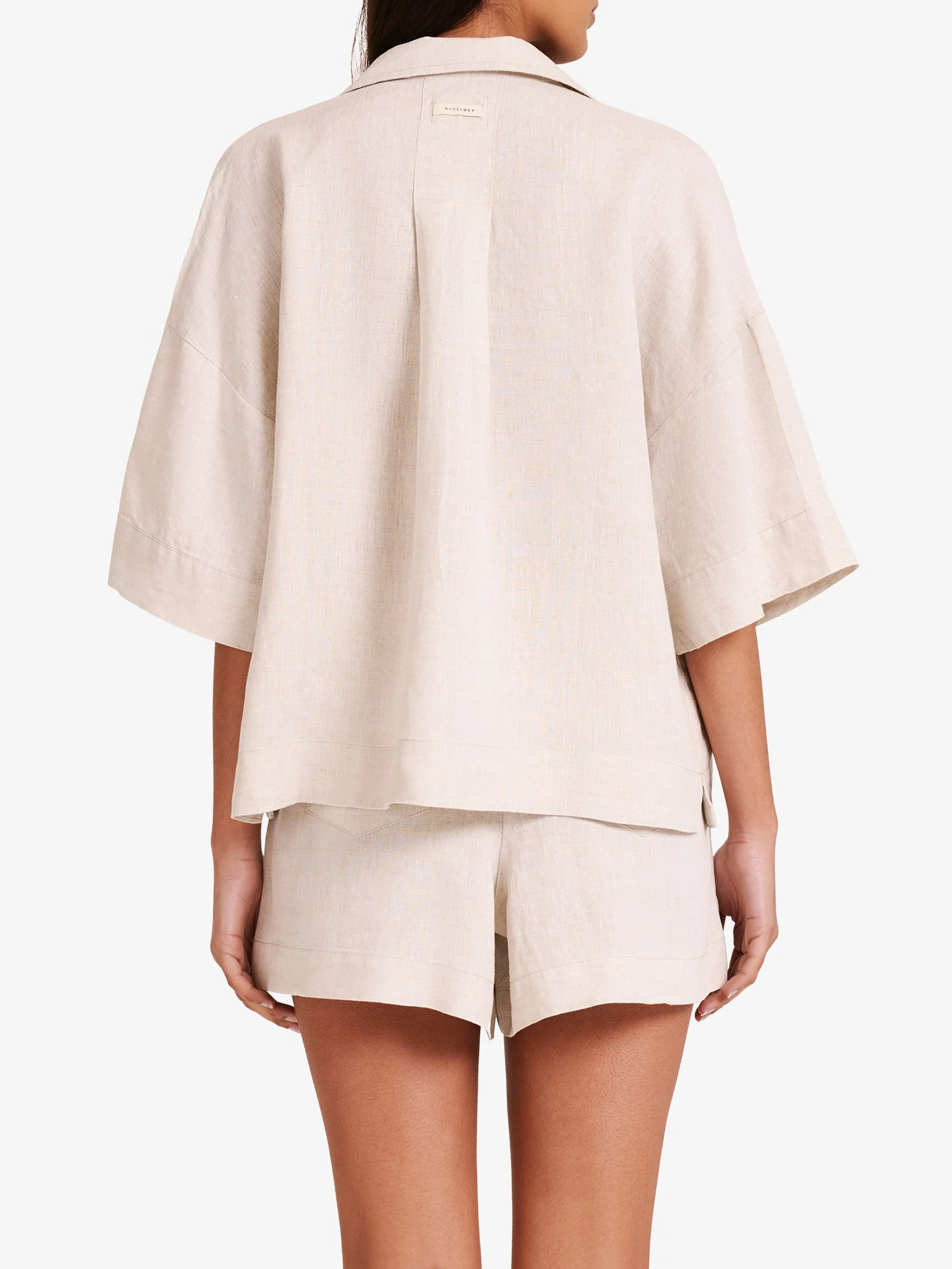 Linen Lounge Shirt - Image 4