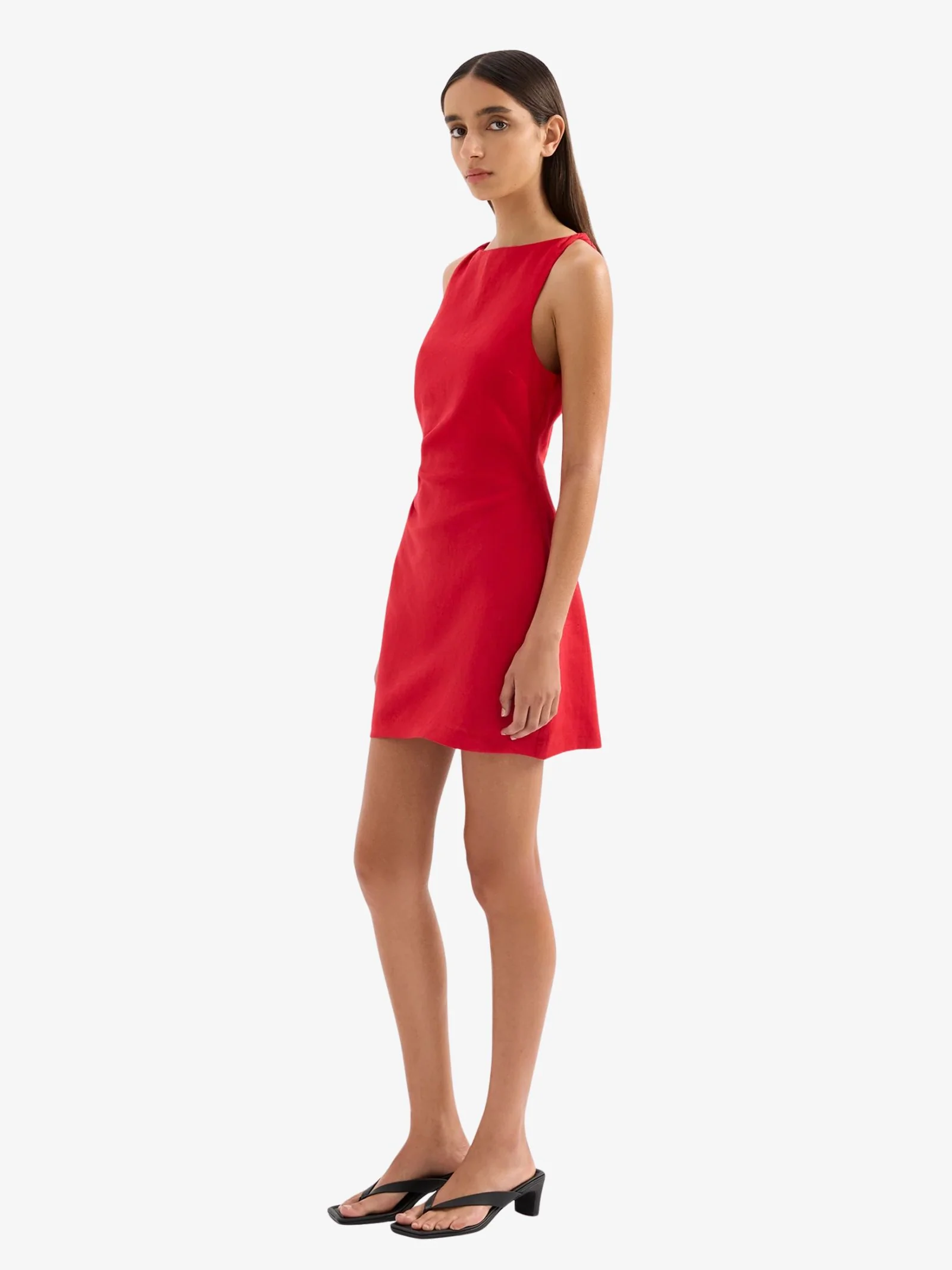 Lotta Linen Mini Dress - Image 3