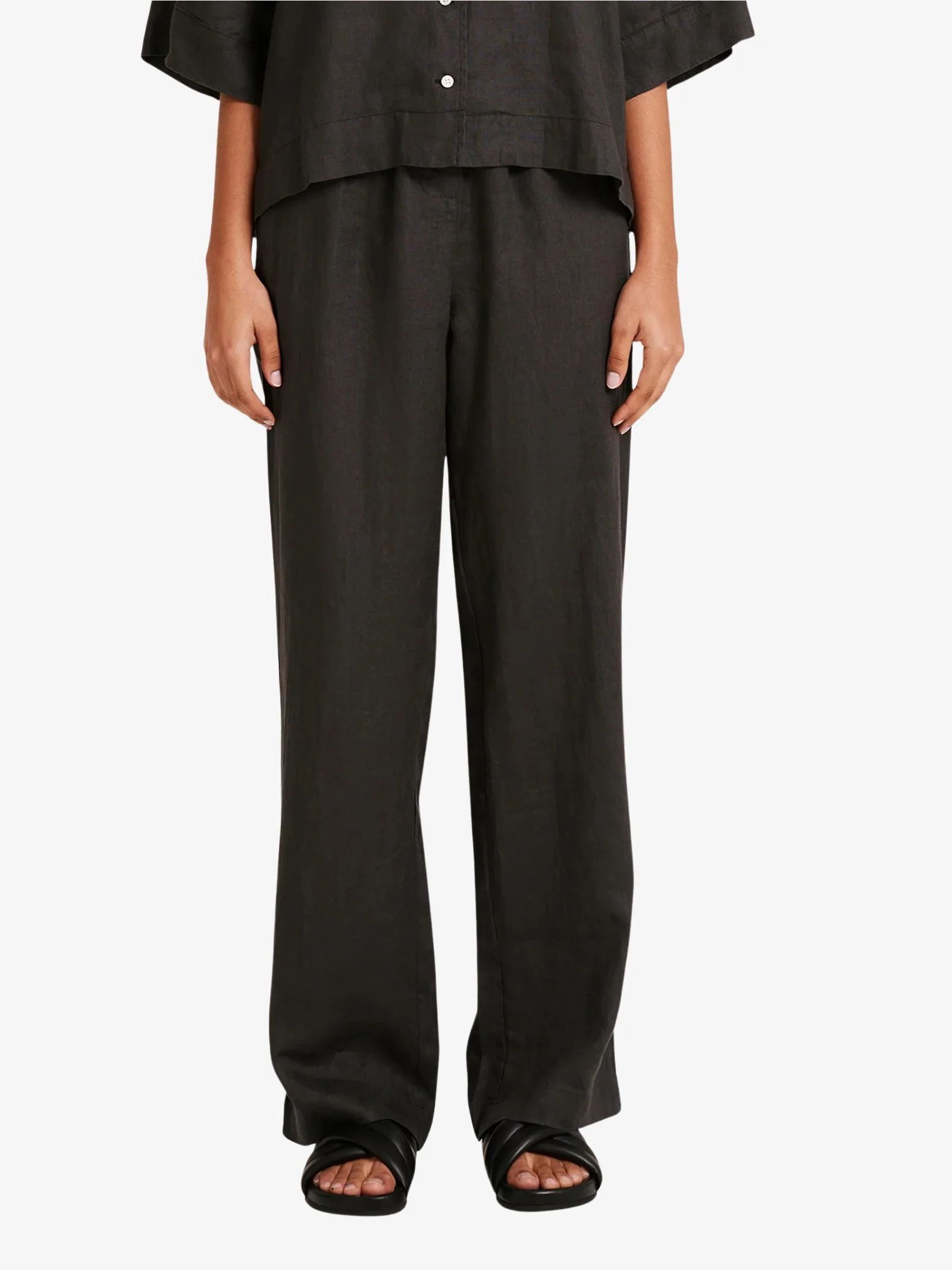 Lounge Linen Pants - Image 4