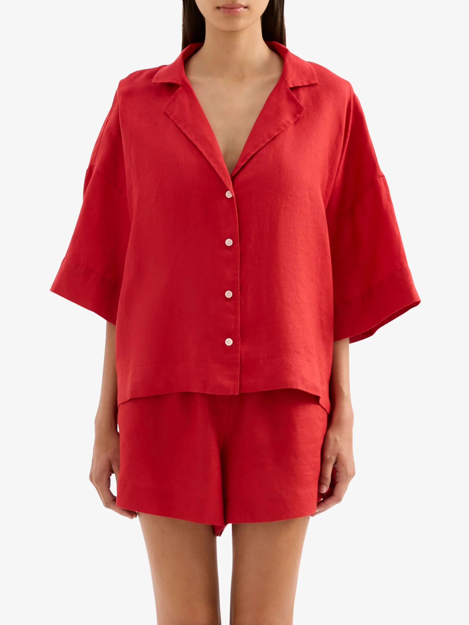 Lounge Linen Shirt - Image 3