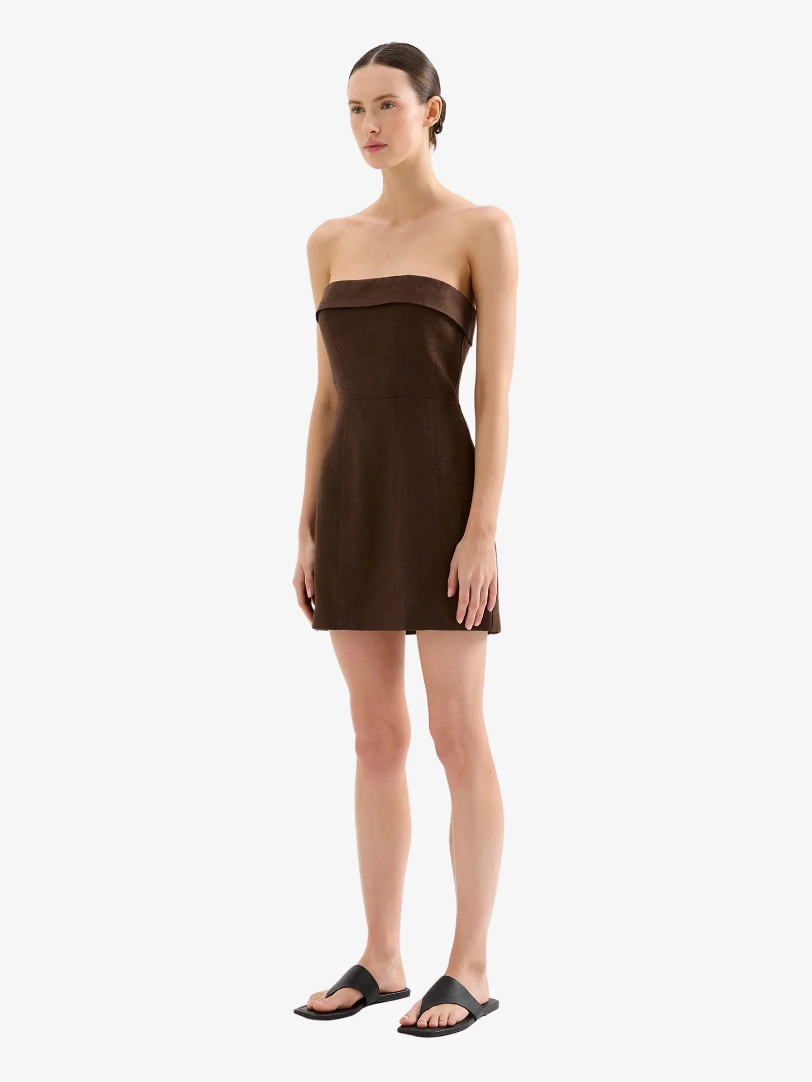 Lyra Linen Dress - Image 3